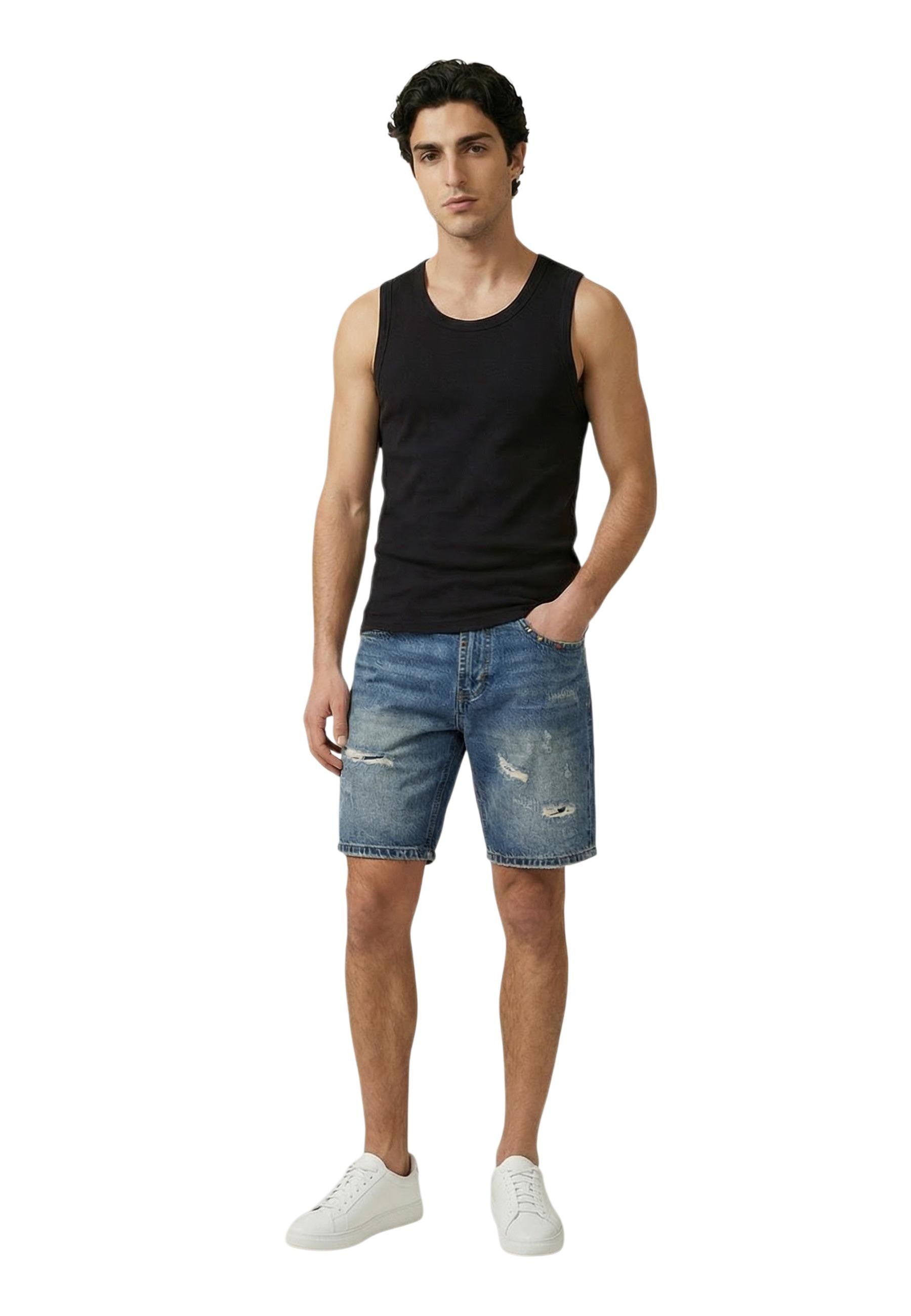 Gianni Lupo Vêtement homme Debardeurs — black