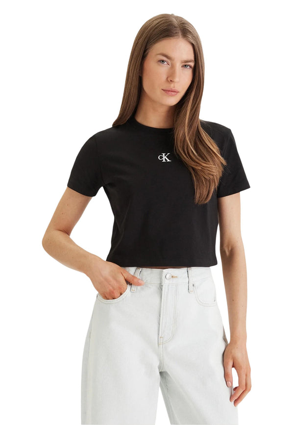 Calvin Klein Jeans T-shirt femme — black