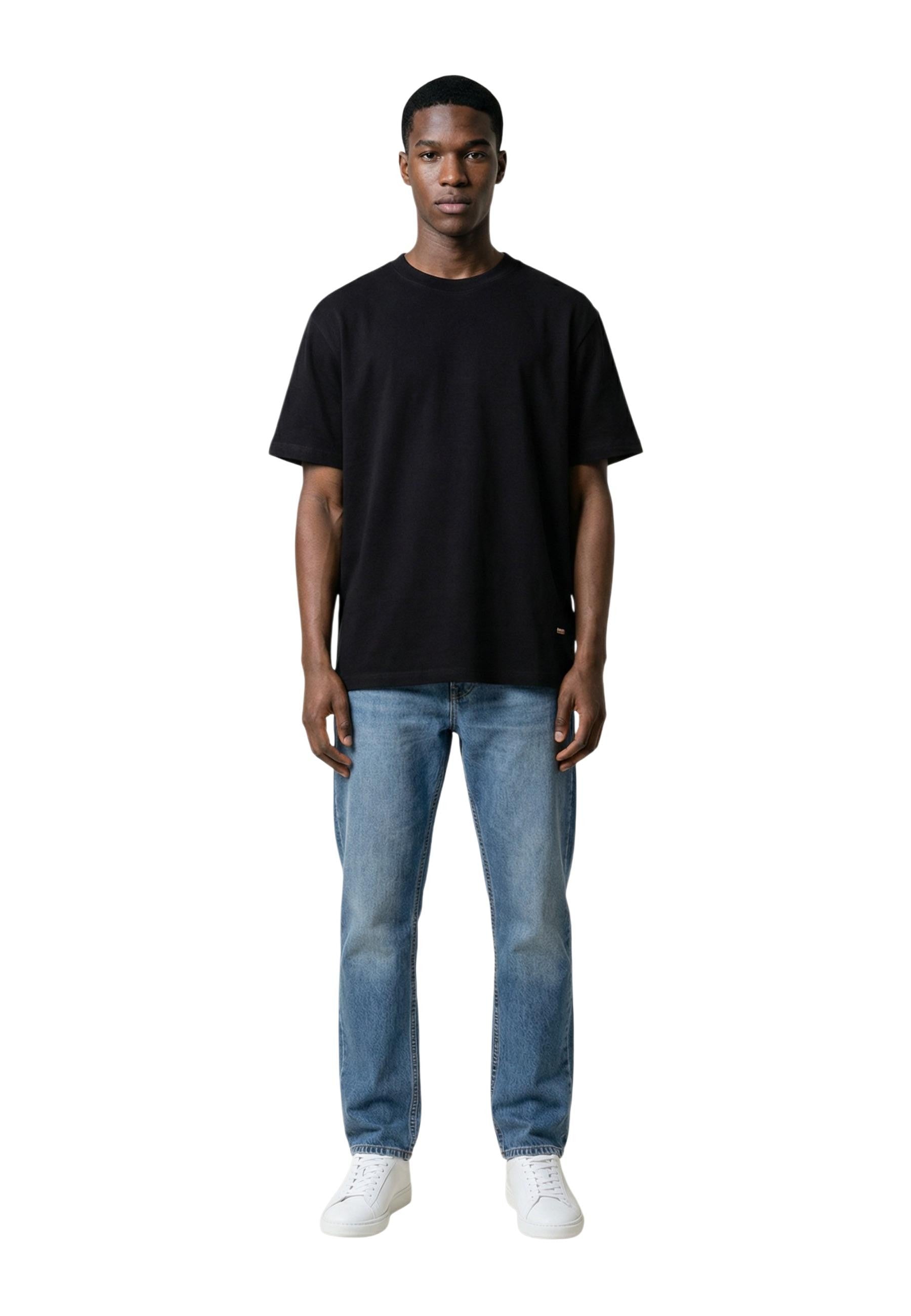 Gianni Lupo T-shirt homme — black