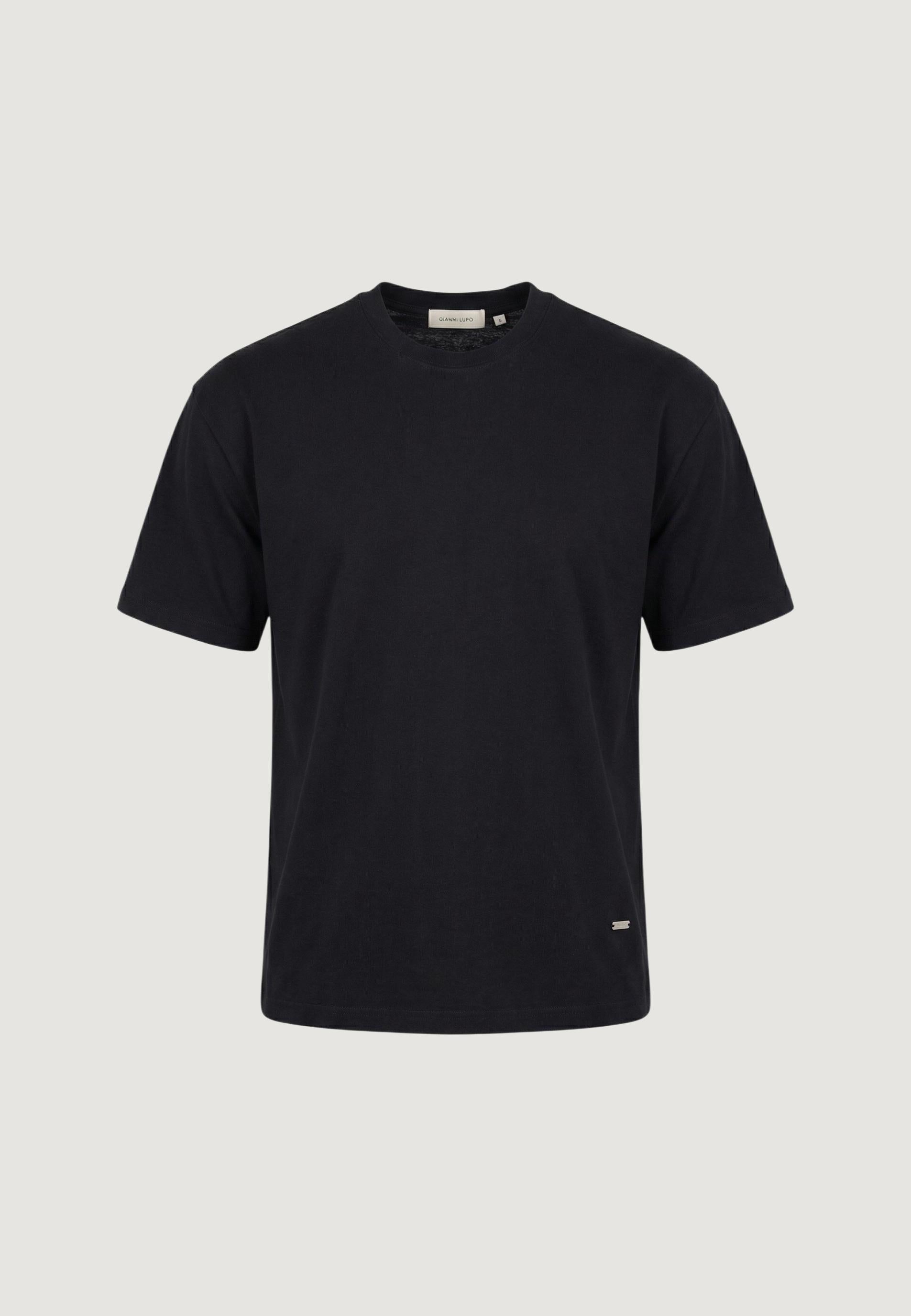 Gianni Lupo T-shirt homme — black