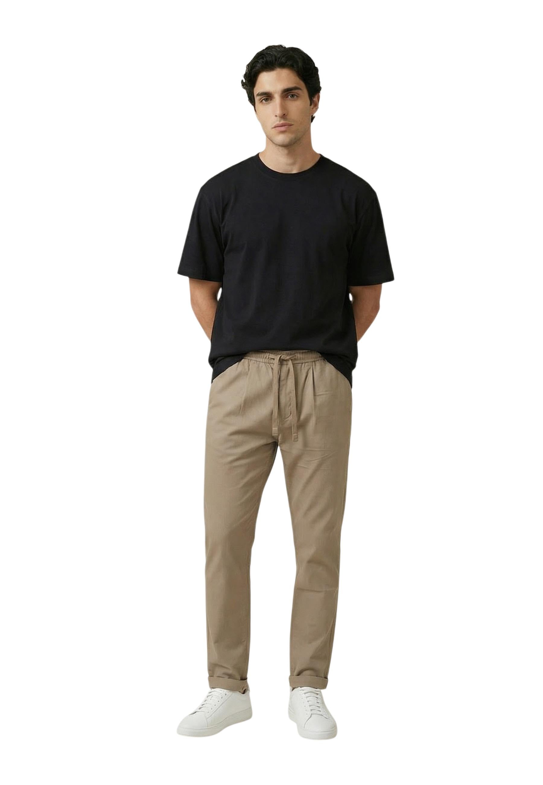 Gianni Lupo T-shirt homme — black