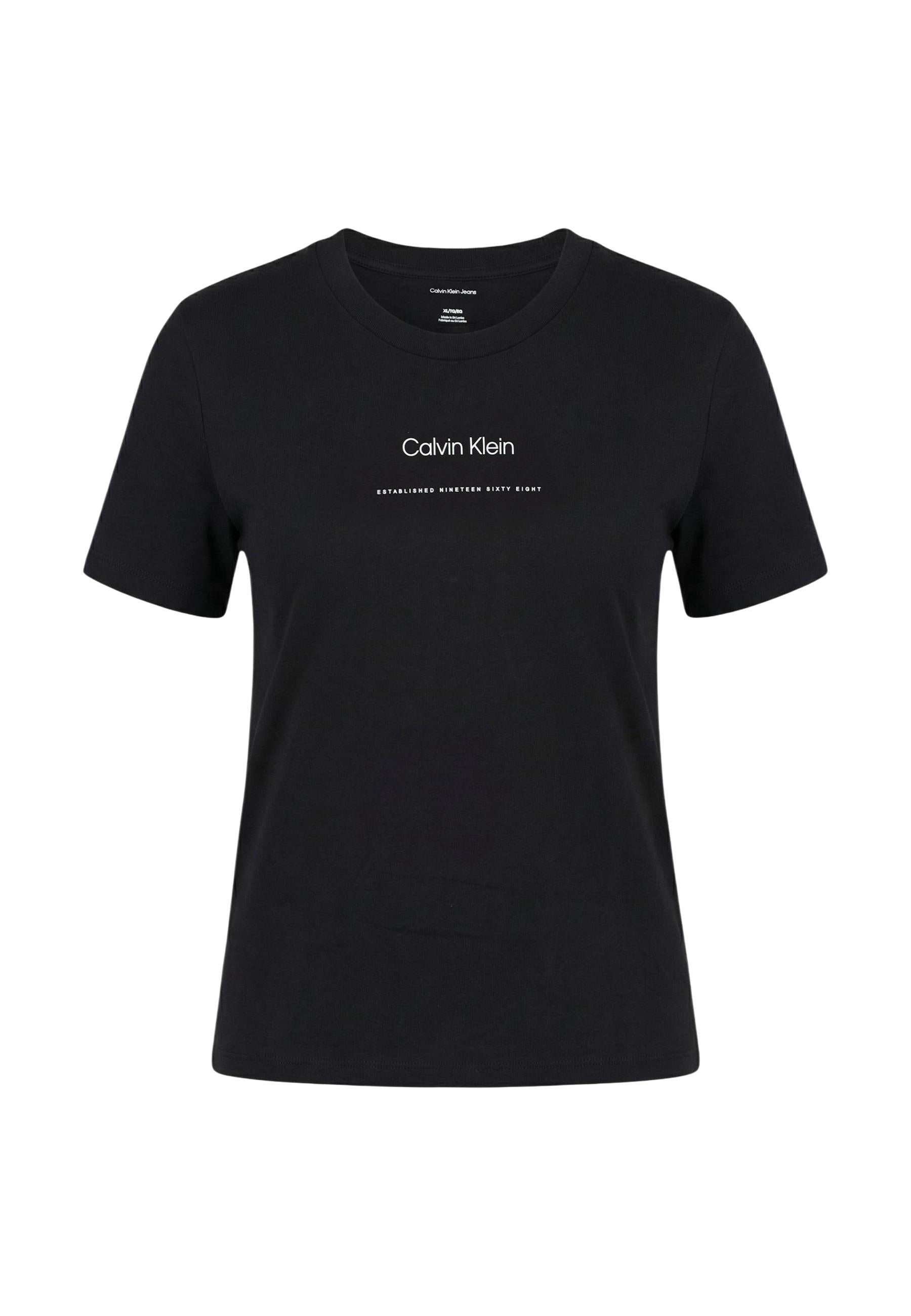 Calvin Klein Jeans T-shirt femme — black