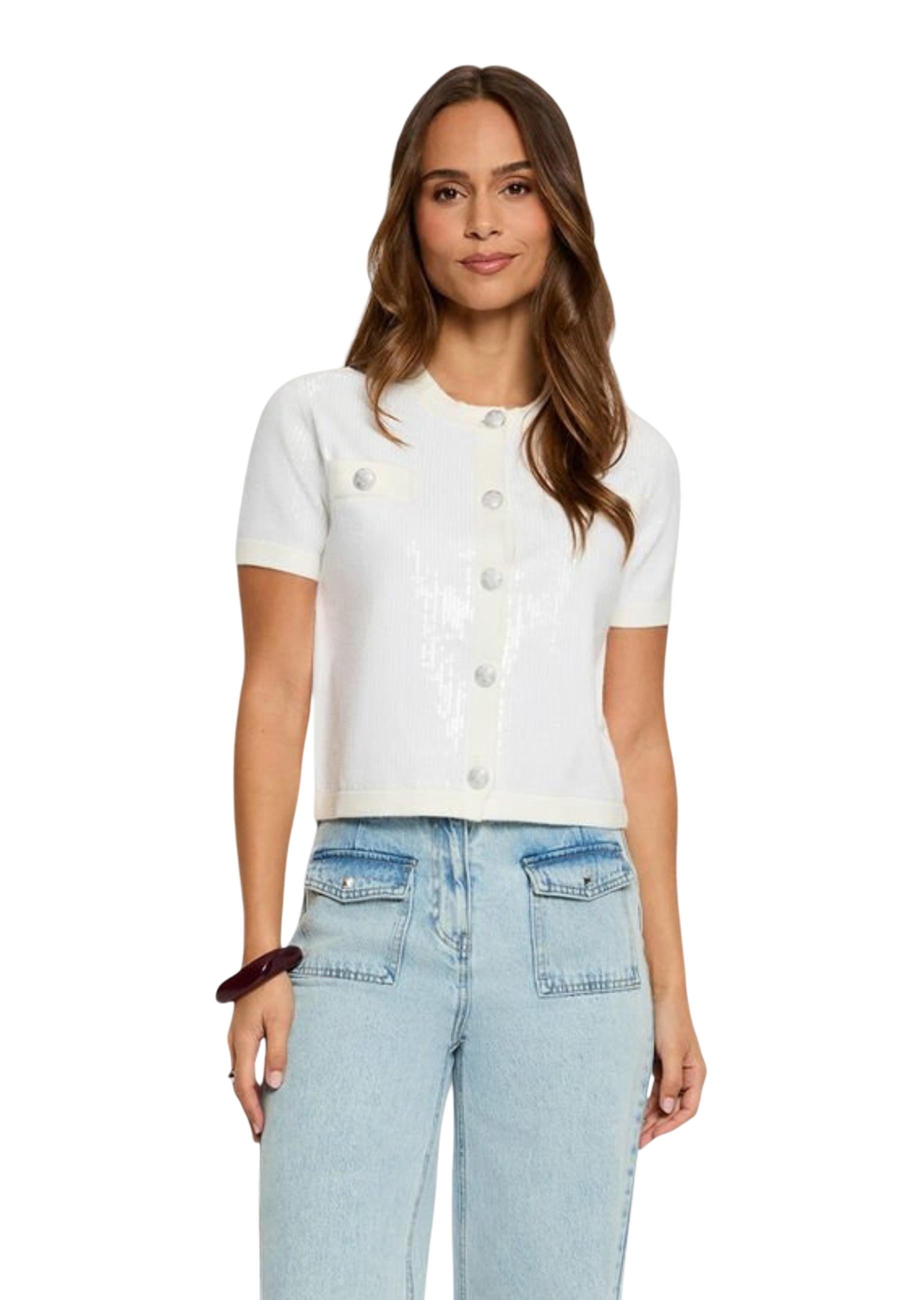 Morgan De Toi Vêtement femme Cardigans — white