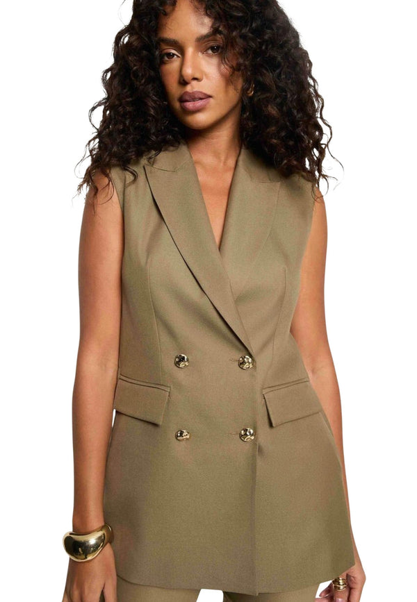 Morgan De Toi Vêtement femme Gilets — green