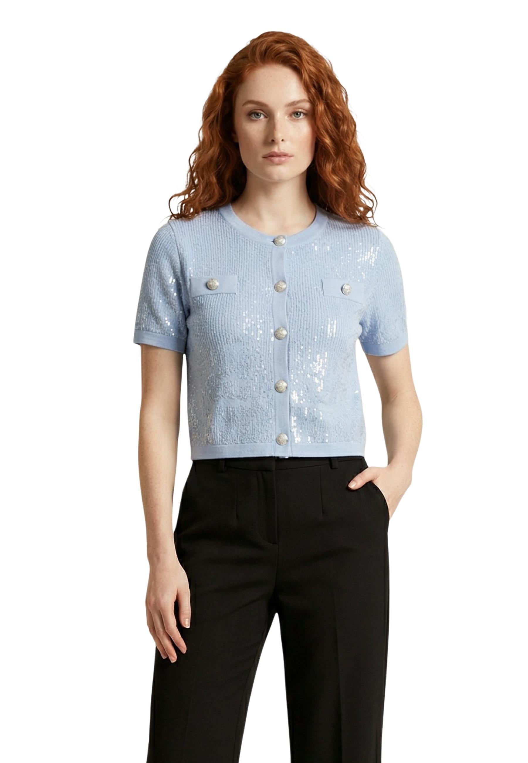 Morgan De Toi Vêtement femme Cardigans — light blue