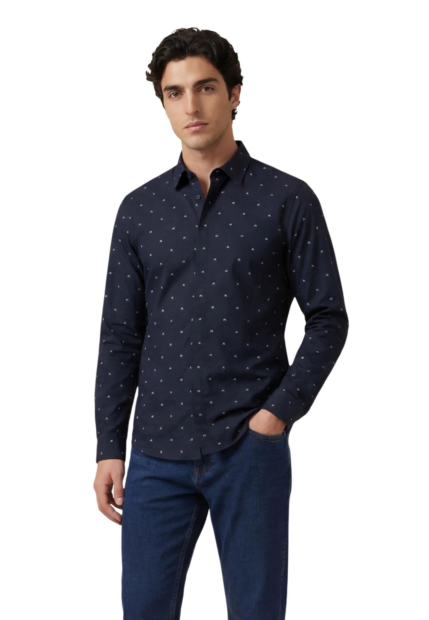 Armani Exchange Chemise homme Chemises — blue