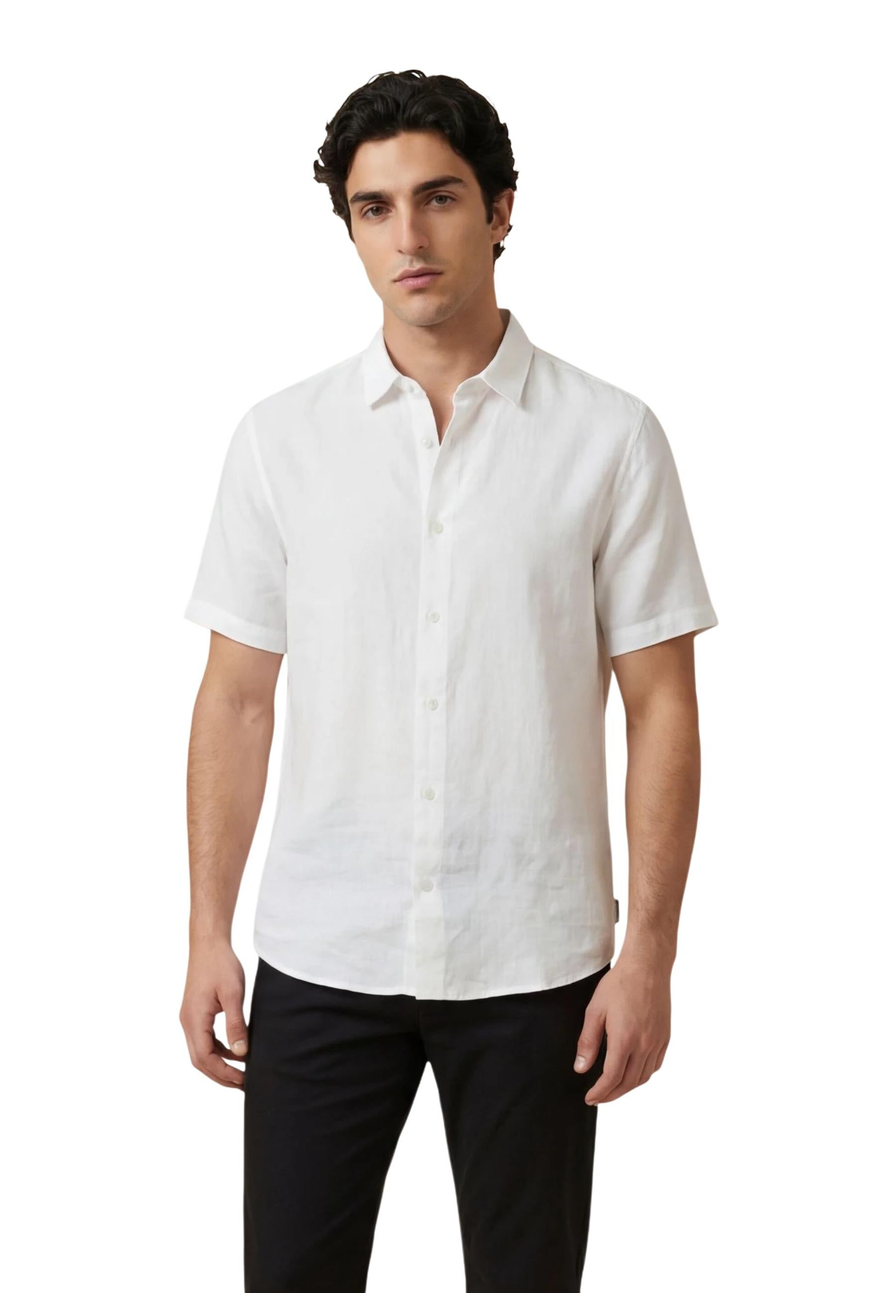 Armani Exchange Chemise homme Chemises — white