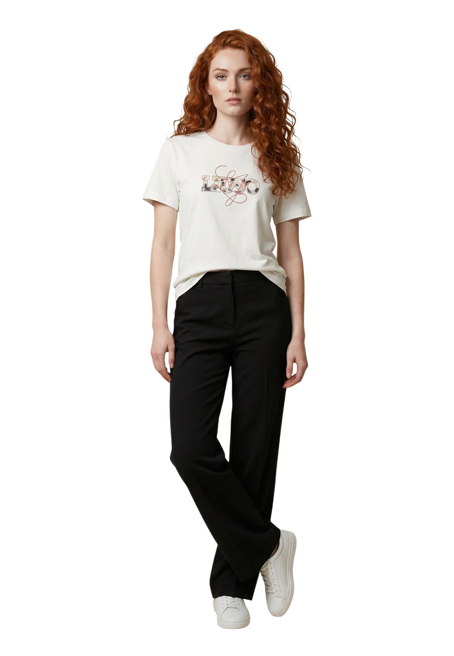 Liu Jo T-shirt femme — beige