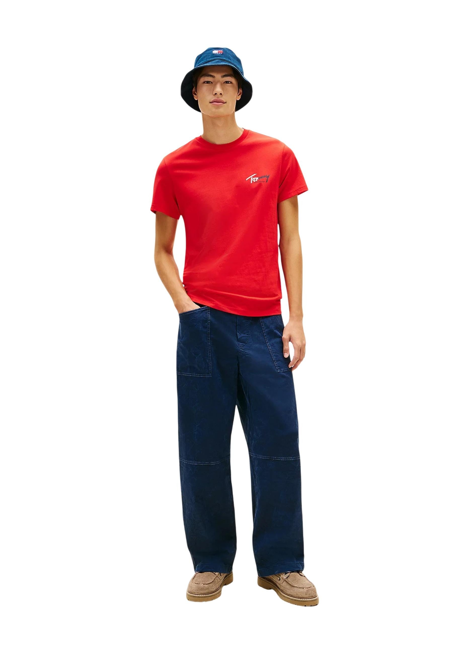 Tommy Hilfiger Jeans T-shirt homme — red
