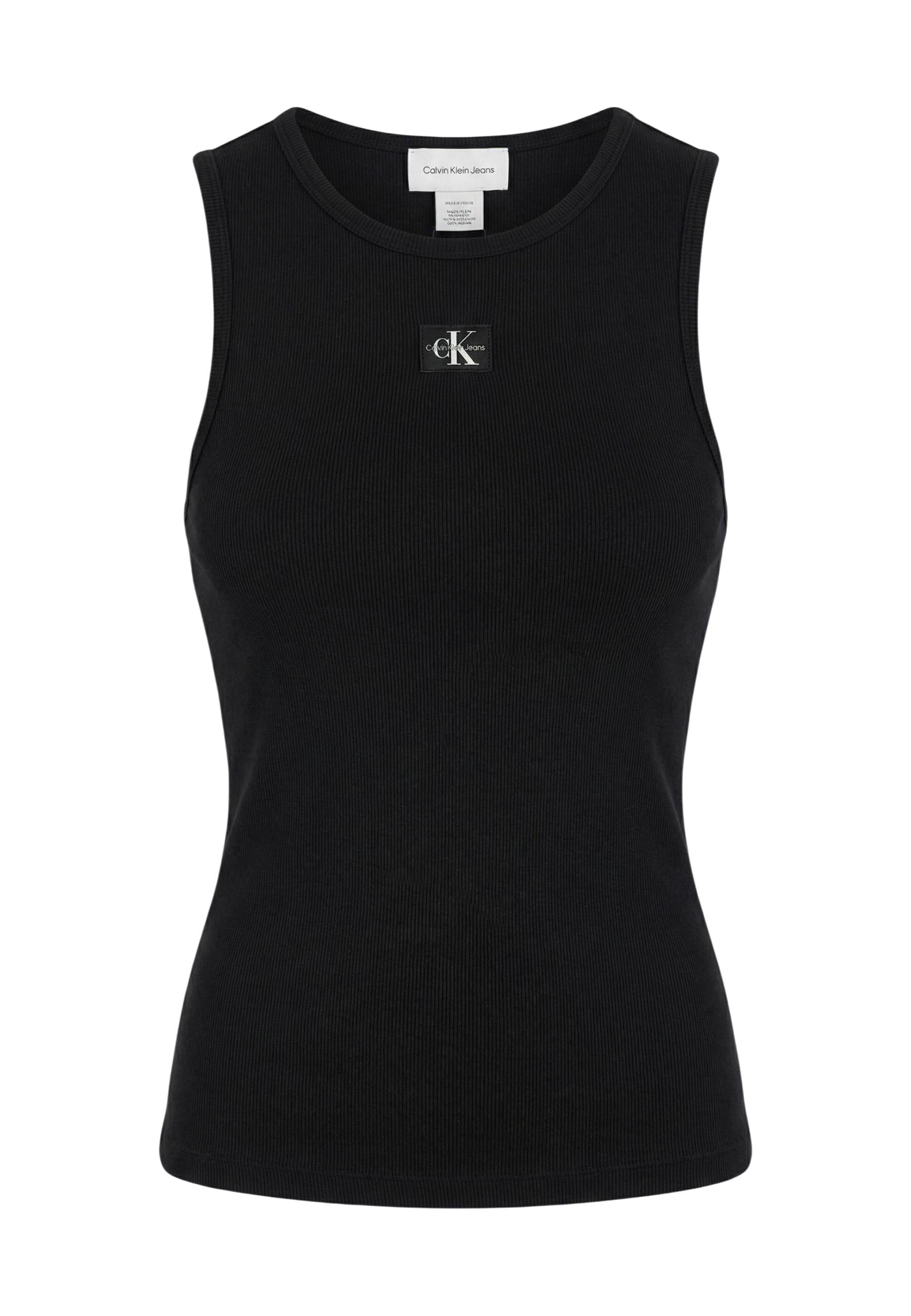 Calvin Klein Jeans Jean femme Debardeurs — black