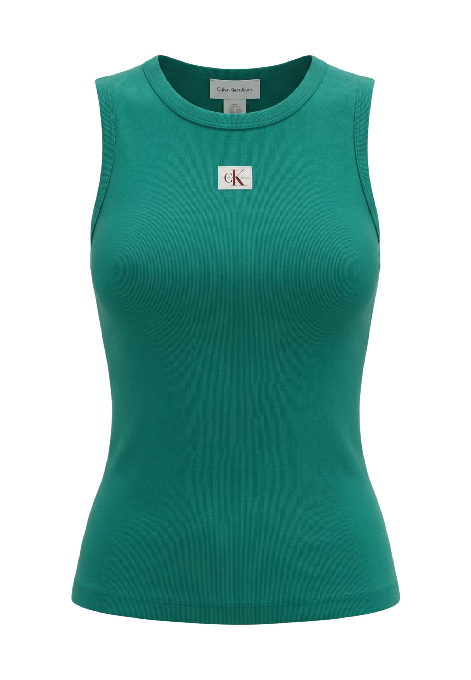 Calvin Klein Jeans Jean femme Debardeurs — green