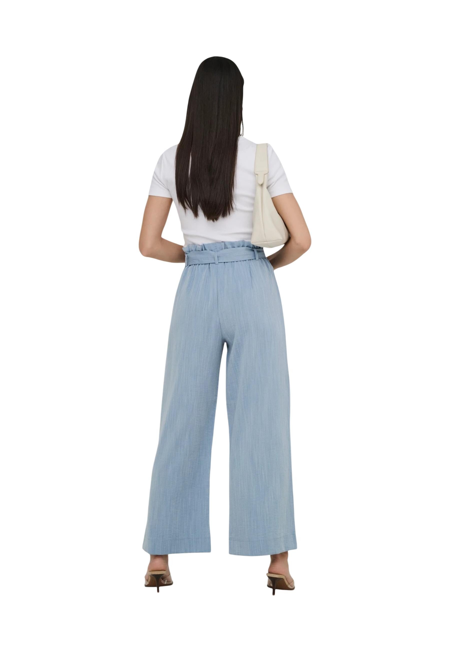 Only Pantalon femme Pantalons — light blue