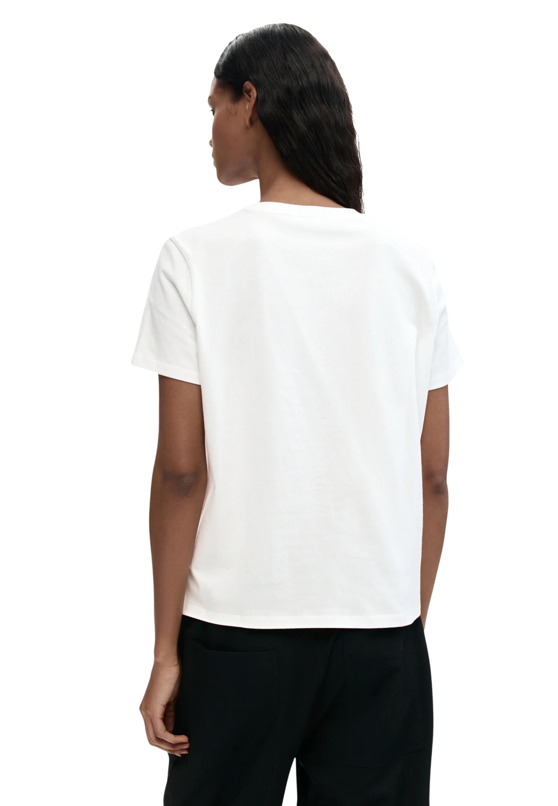 Desigual T-shirt femme — white