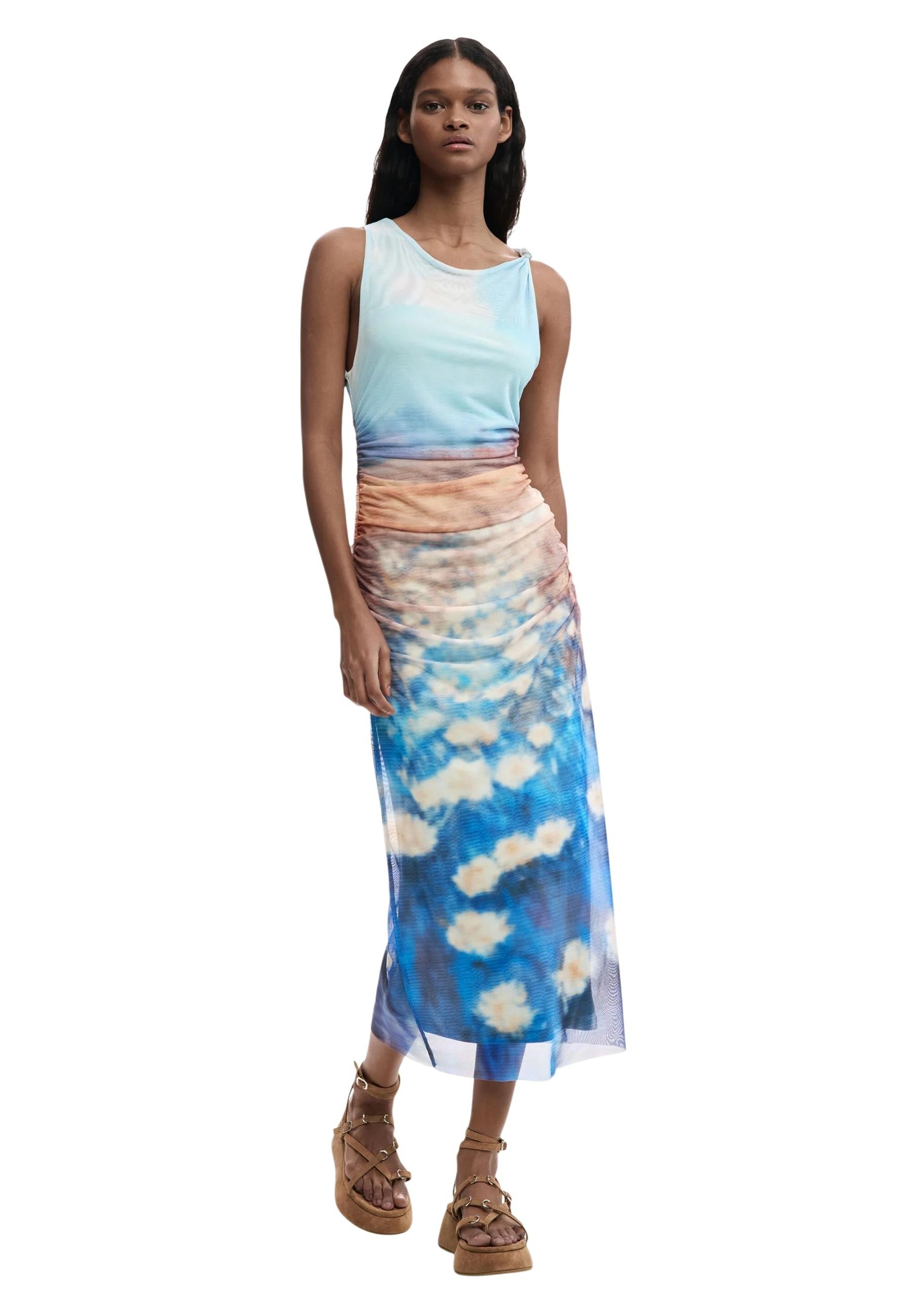 Desigual Robe femme Robes — light blue