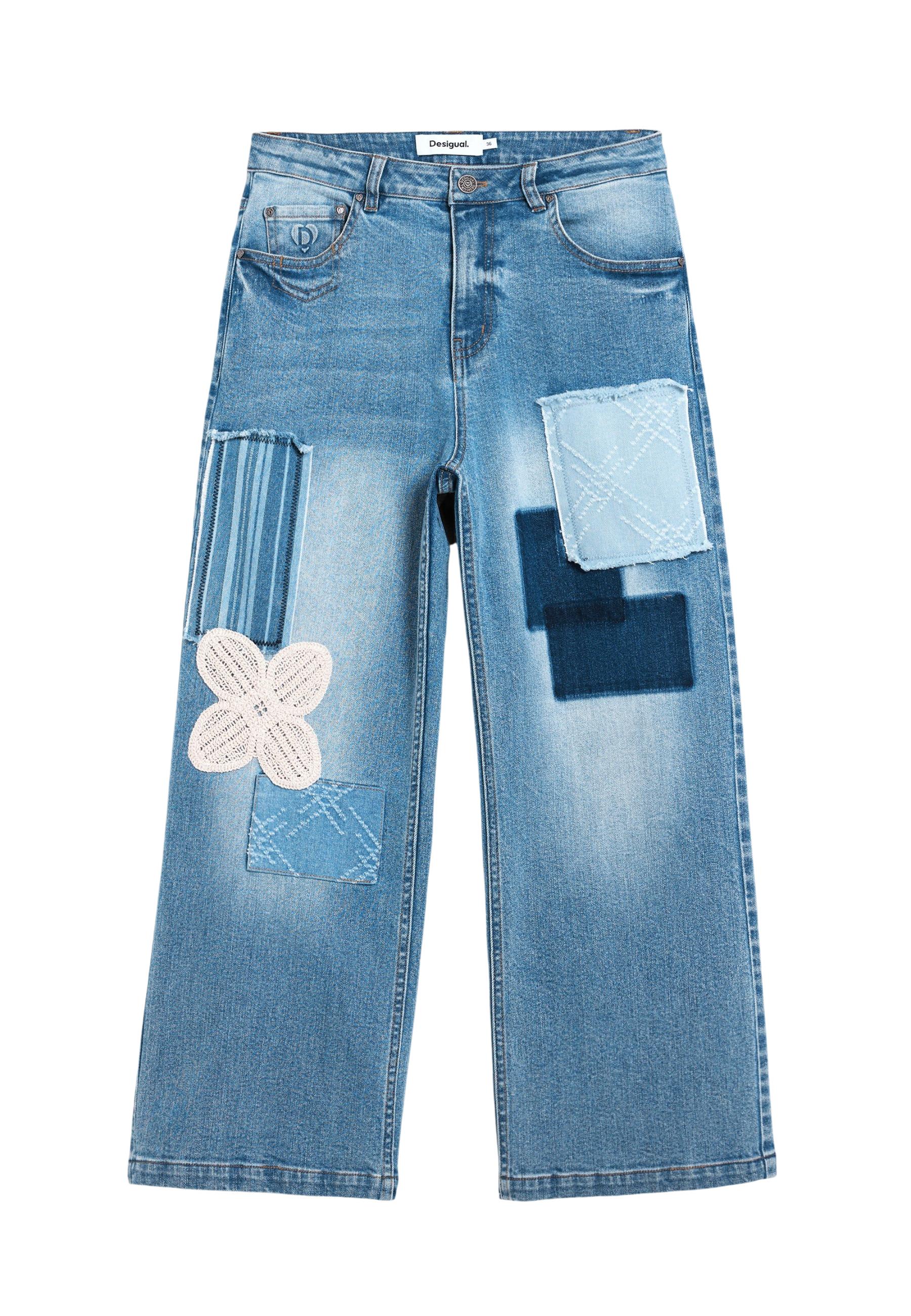 Desigual Jean femme — light blue