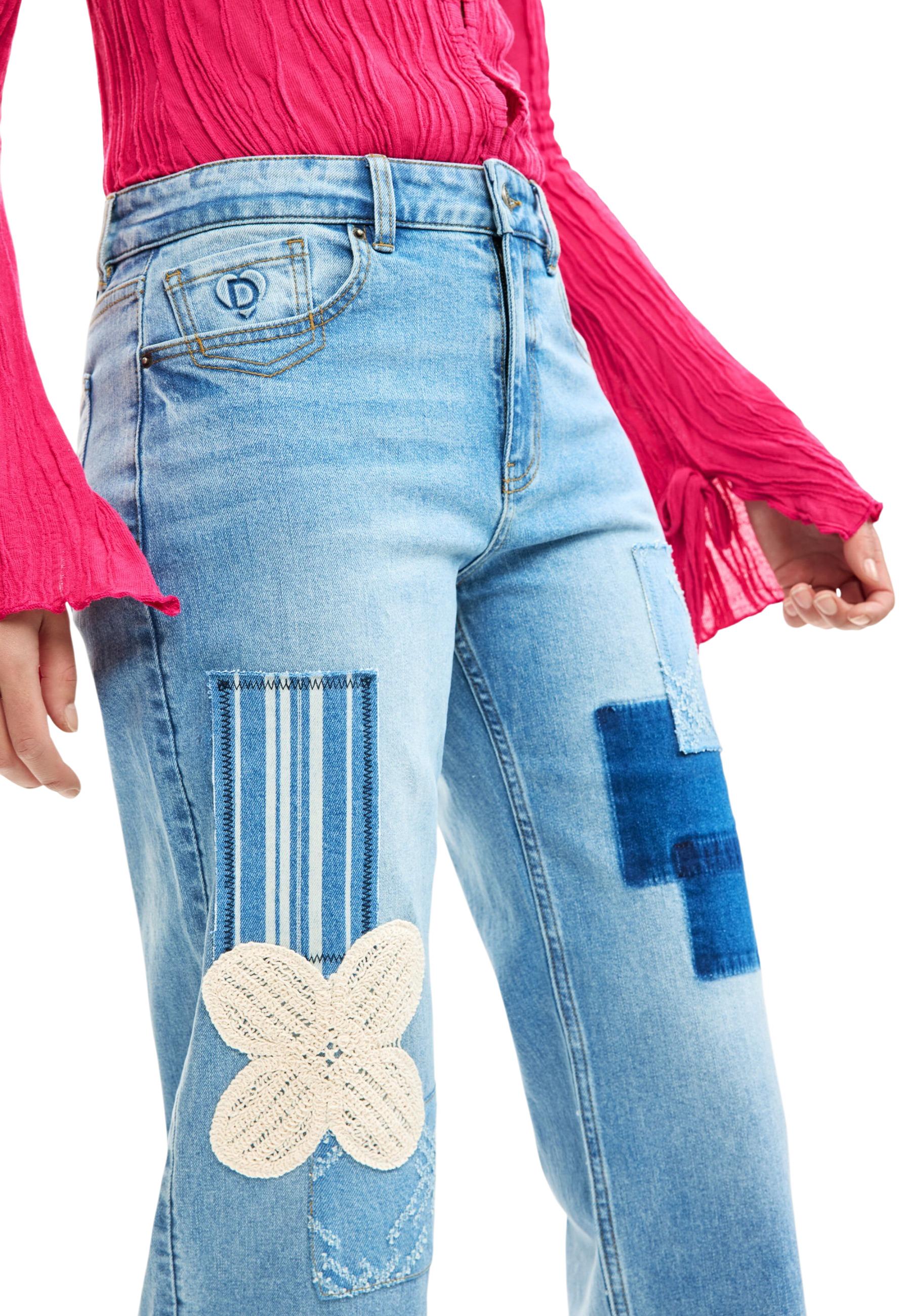 Desigual Jean femme — light blue
