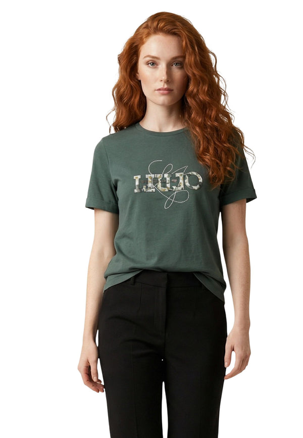 Liu Jo T-shirt femme — green