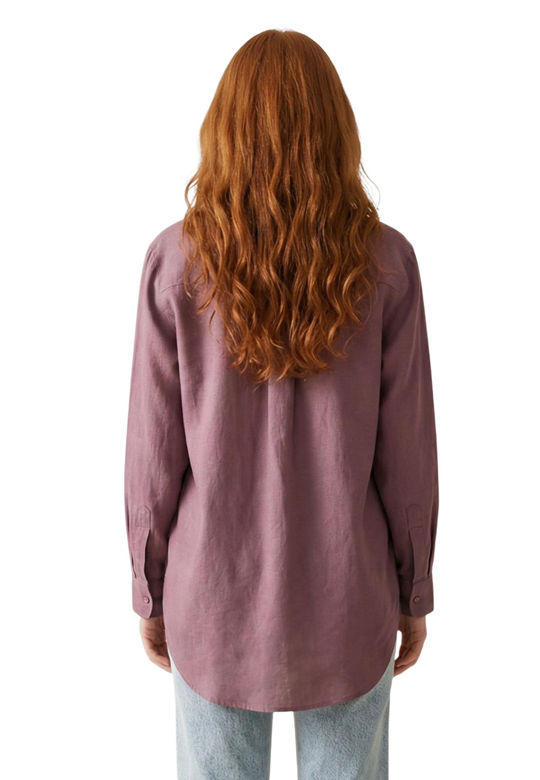 Only Chemise femme Chemises — bordeaux