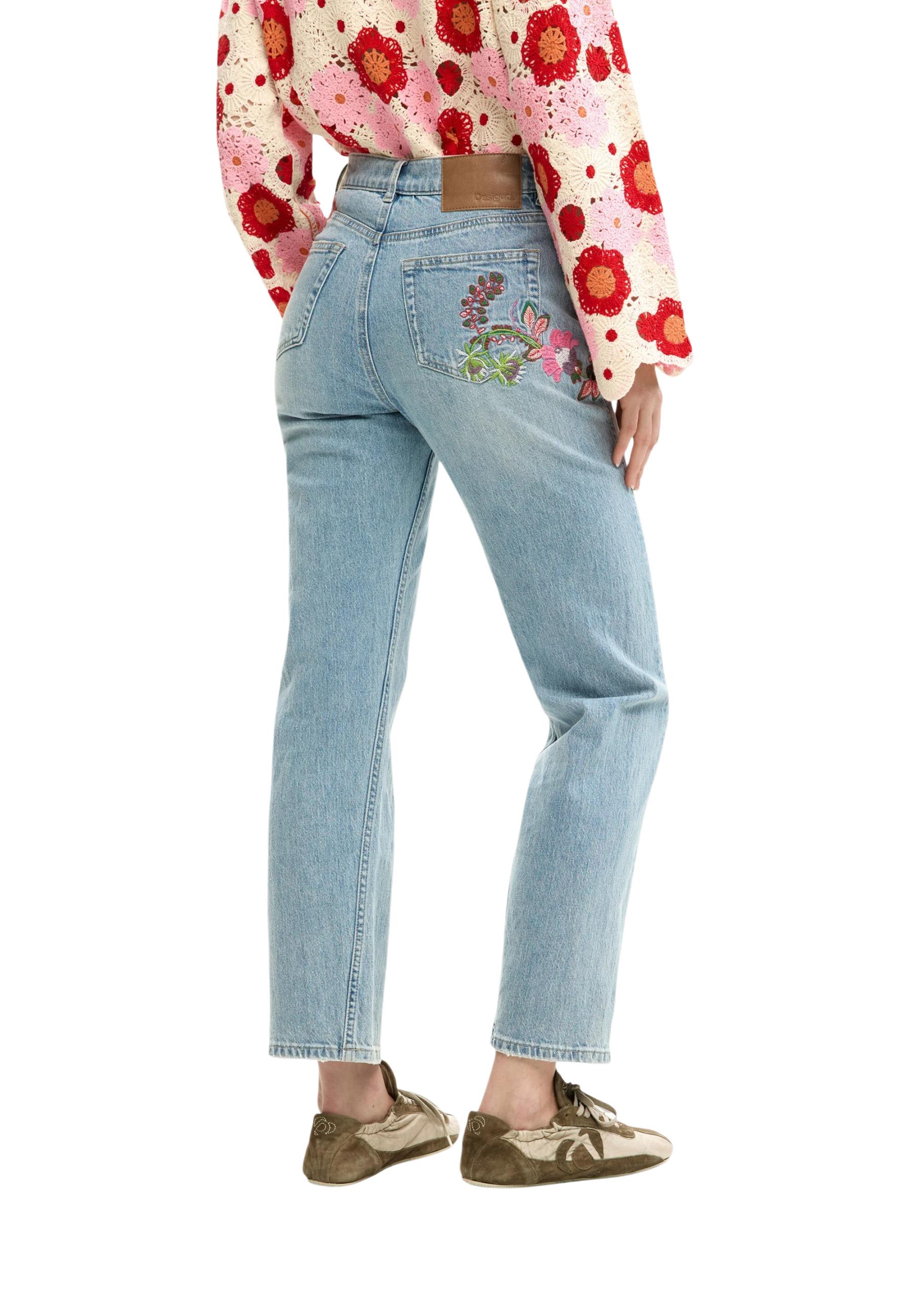 Desigual Jean femme — light blue