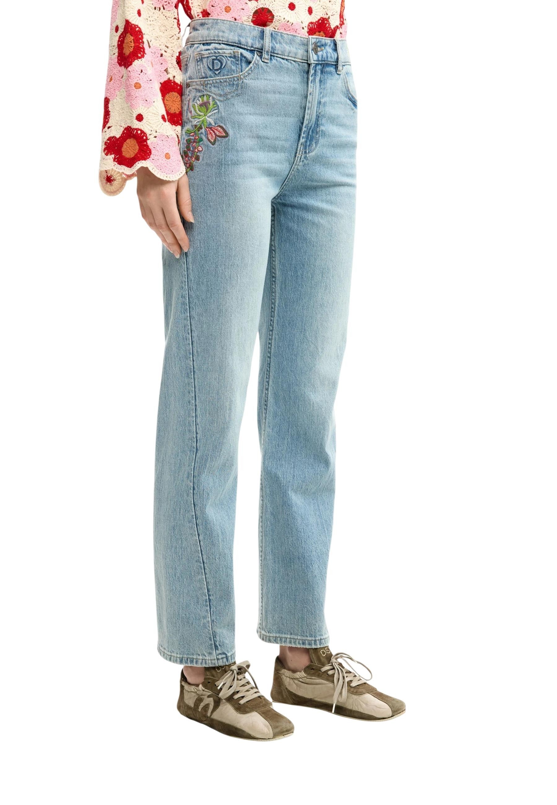 Desigual Jean femme — light blue