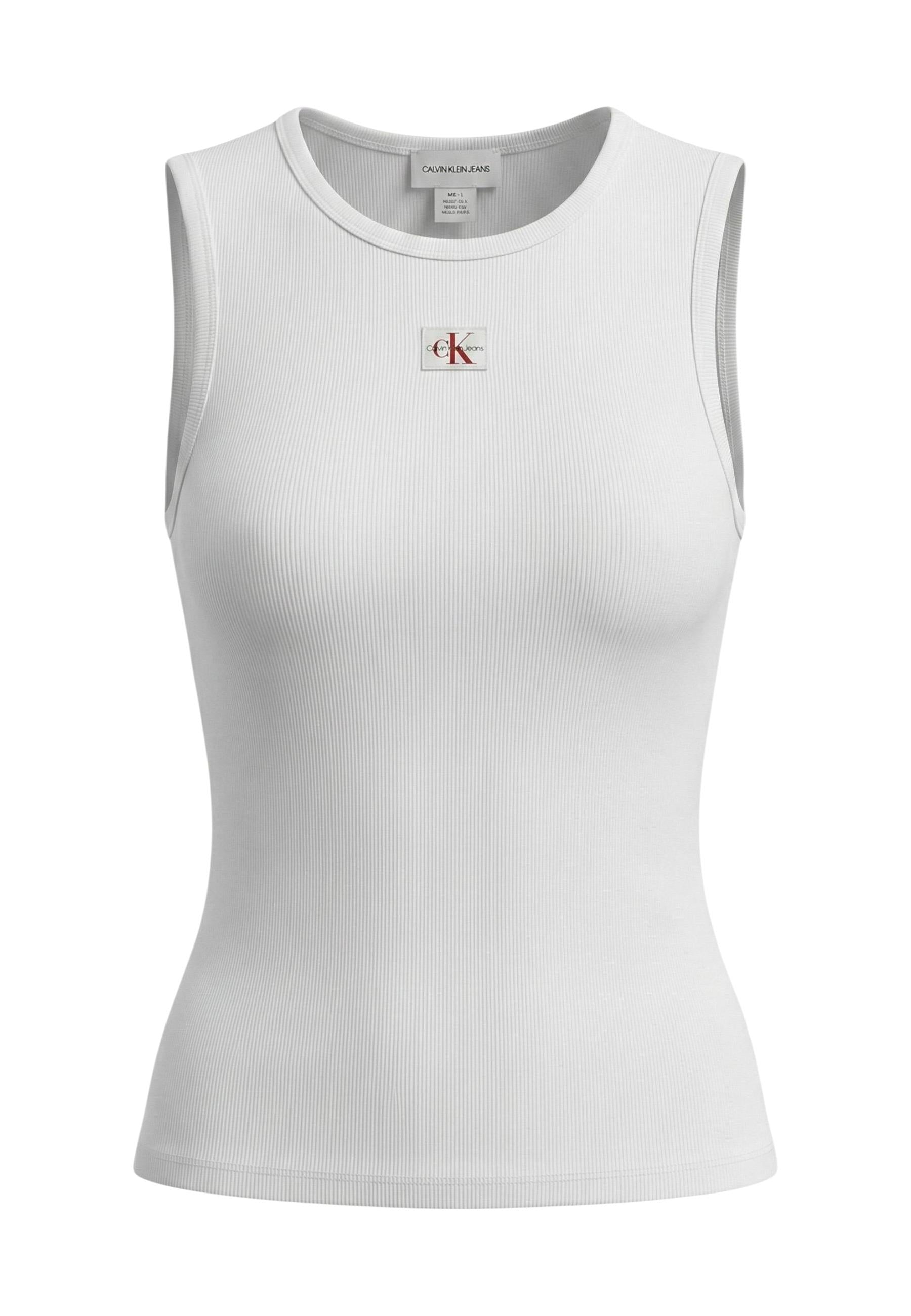 Calvin Klein Jeans Jean femme Tops — white