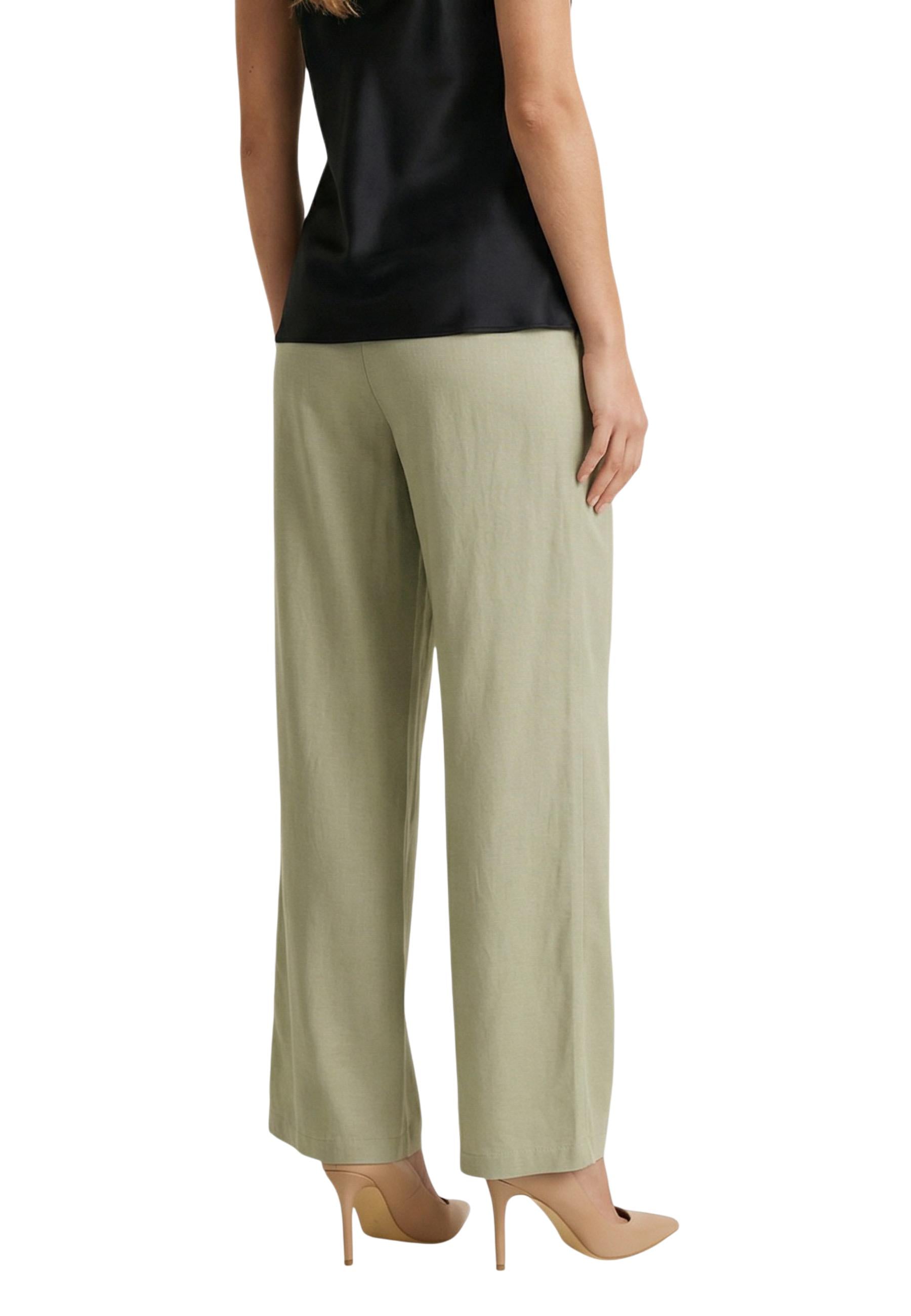 Jacqueline De Yong Pantalon femme Pantalons — green