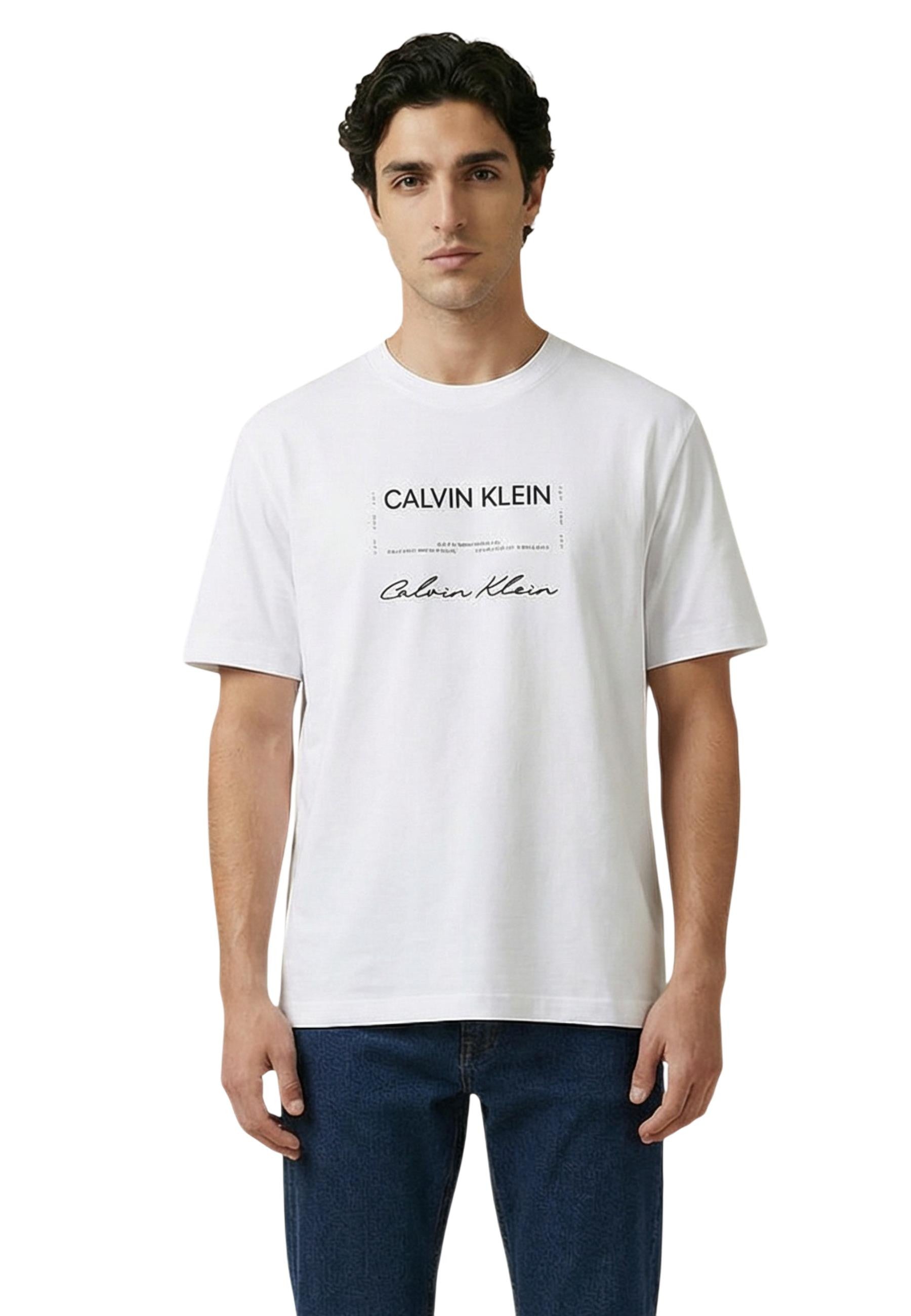 Calvin Klein Jeans T-shirt homme — white
