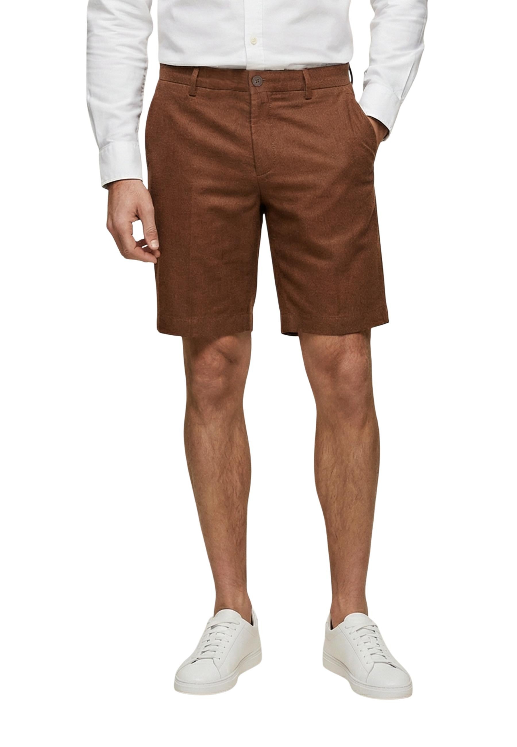 Borghese Vêtement homme Bermudas — brown