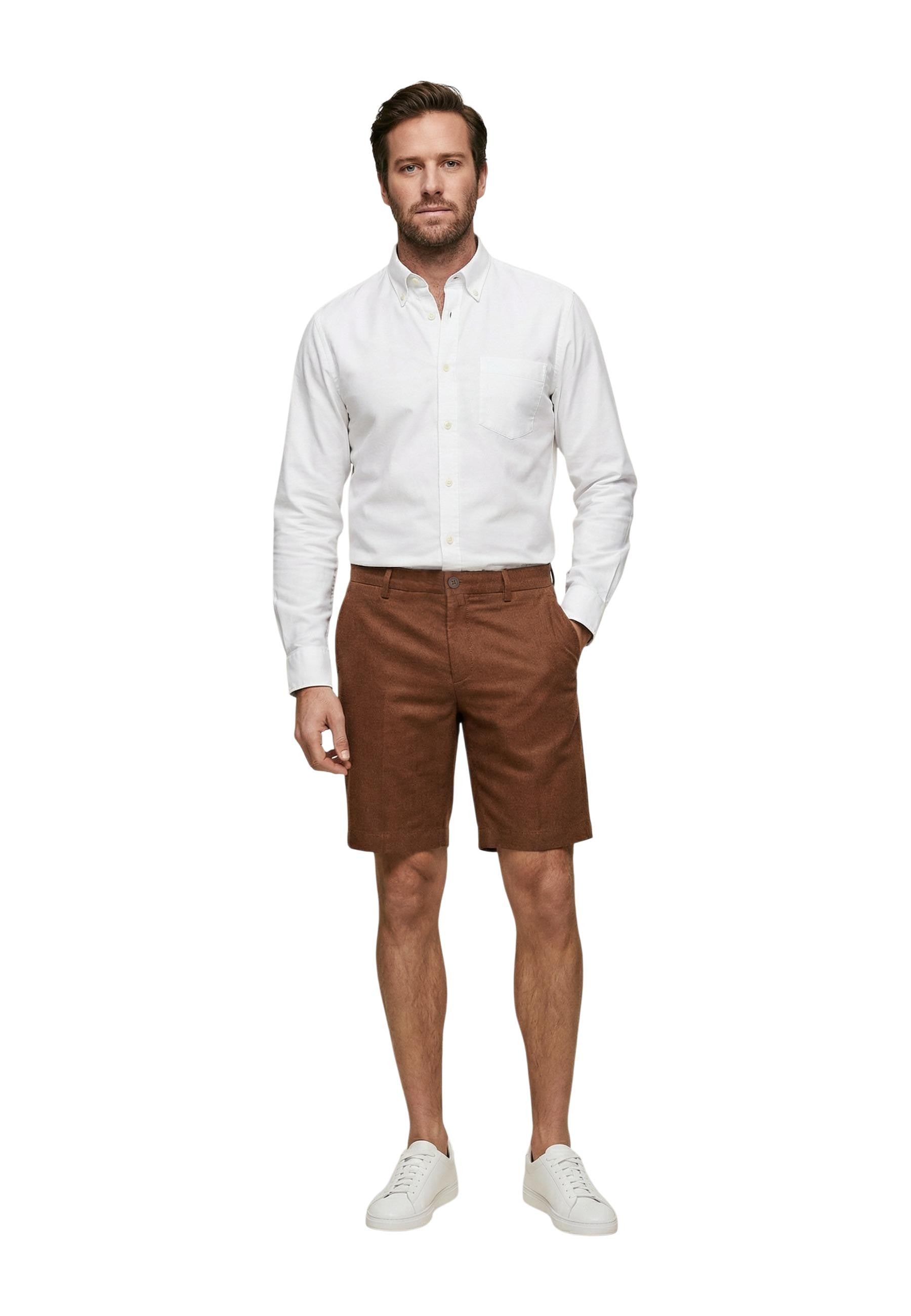Borghese Vêtement homme Bermudas — brown
