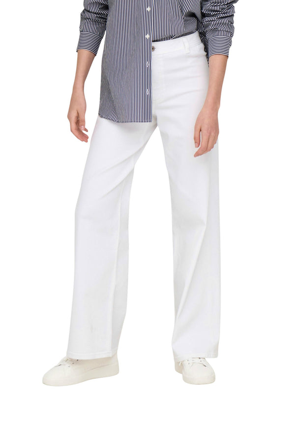 Jacqueline De Yong Pantalon femme Pantalons — white