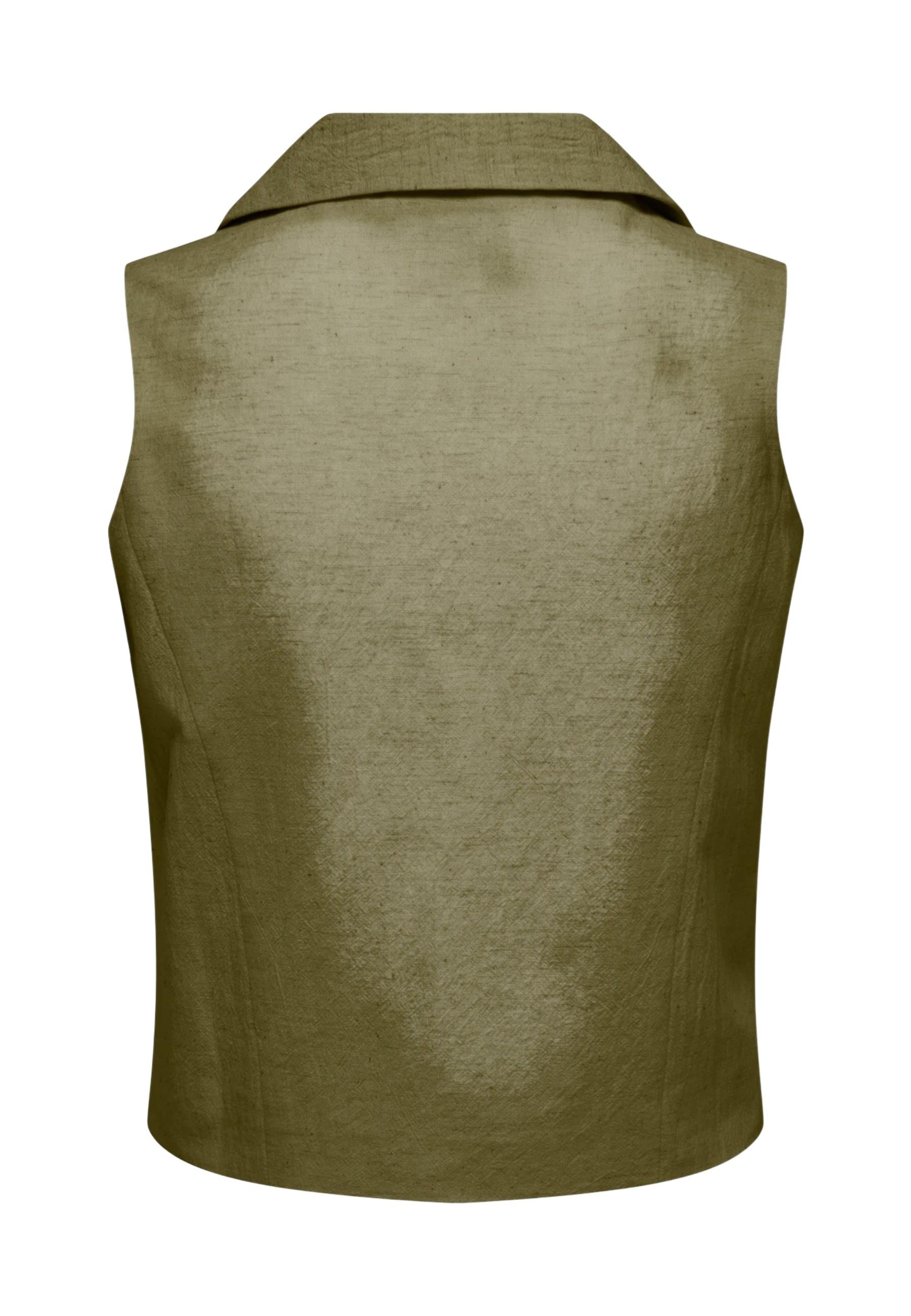 Jacqueline De Yong Vêtement femme Gilets — green