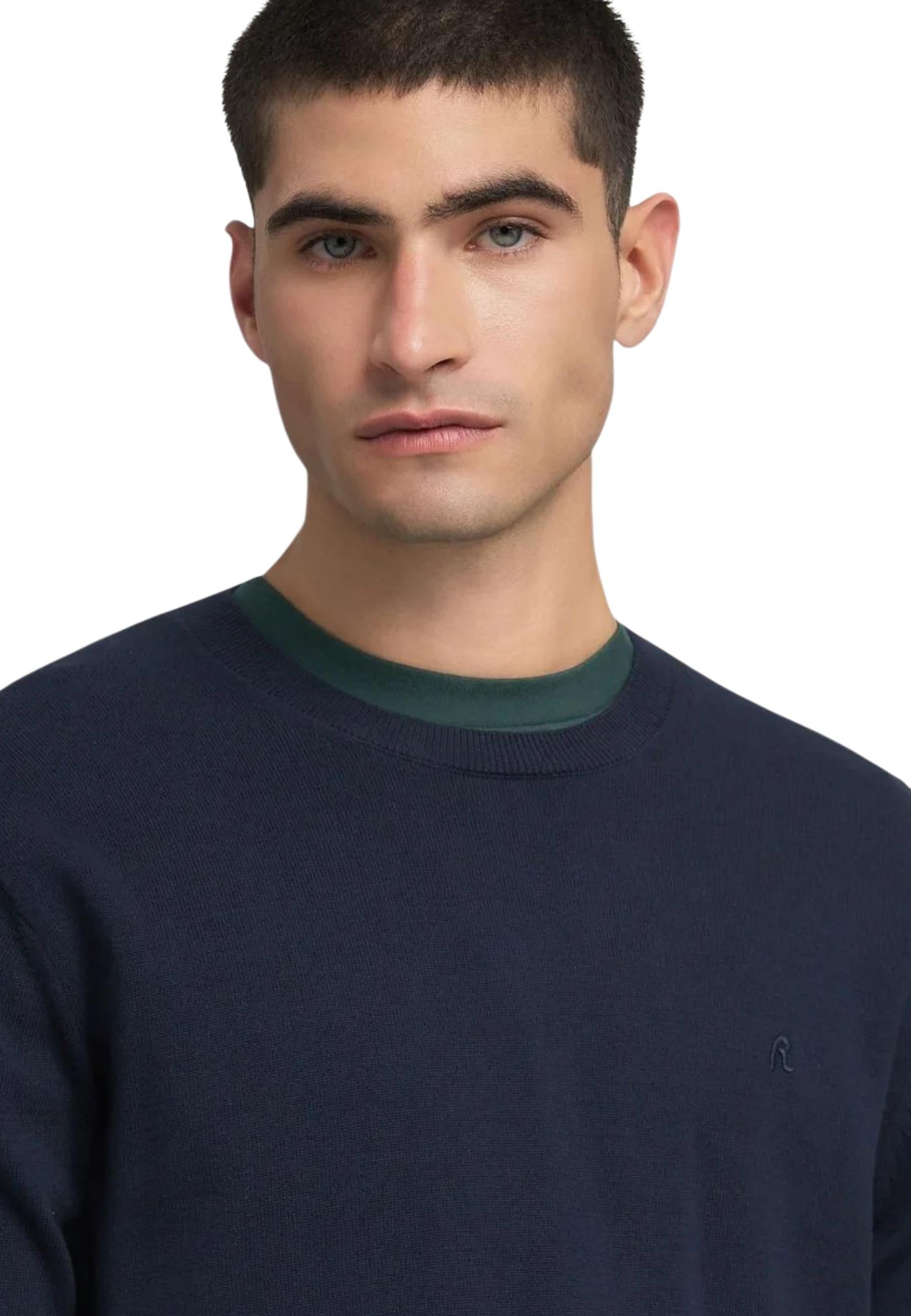 Replay Pull homme — blue