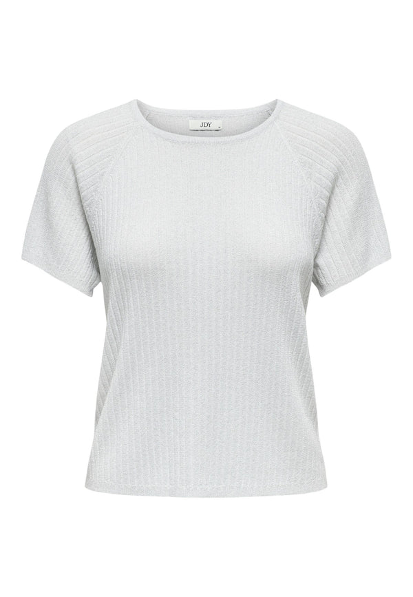 Jacqueline De Yong T-shirt femme — silver