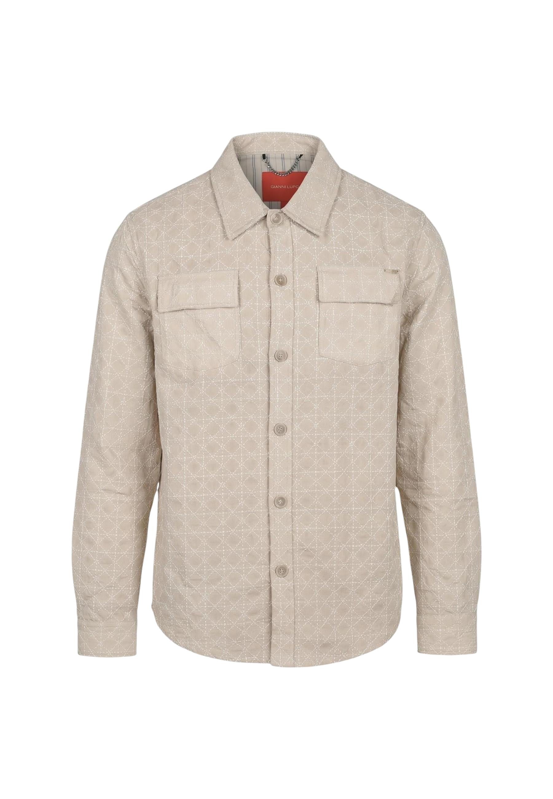 Gianni Lupo Chemise homme Chemises — beige