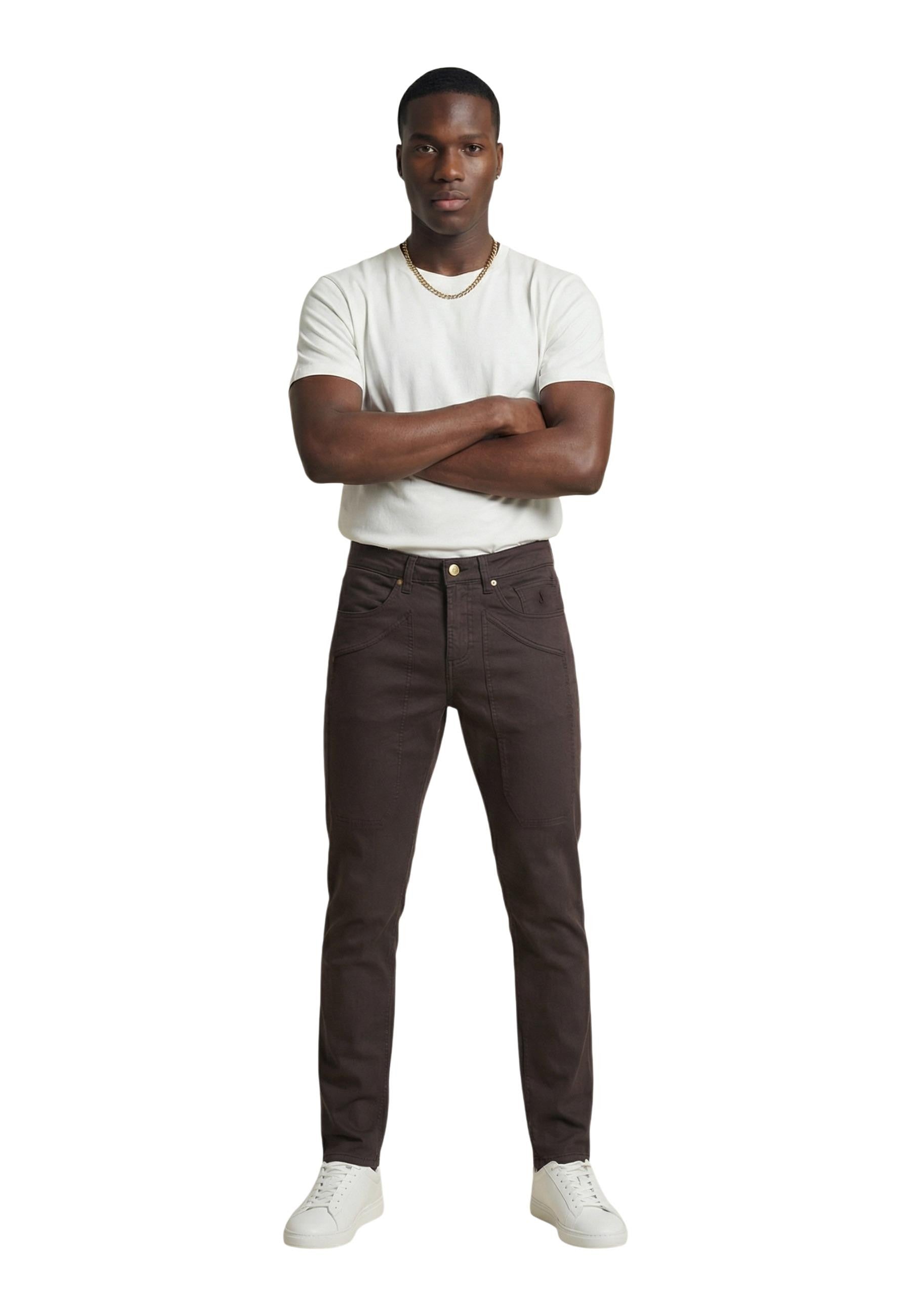 Jeckerson Pantalon homme Pantalons — brown