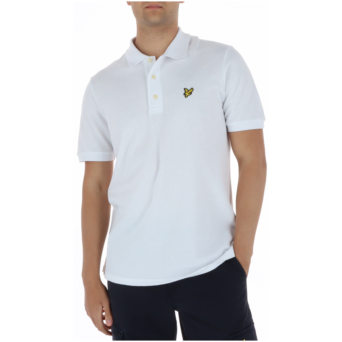 Lyle & Scott Polo homme — white