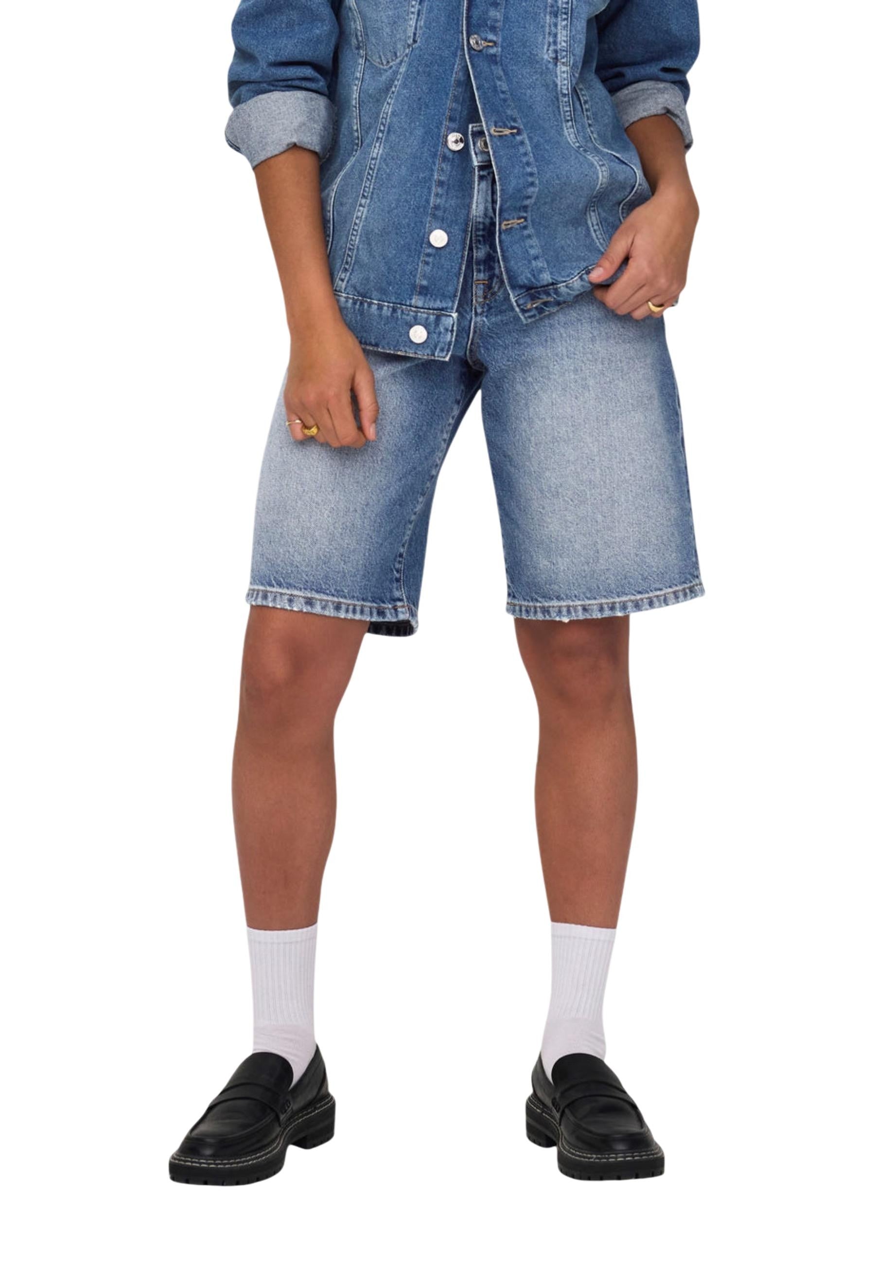 Only Short femme Shorts — blue