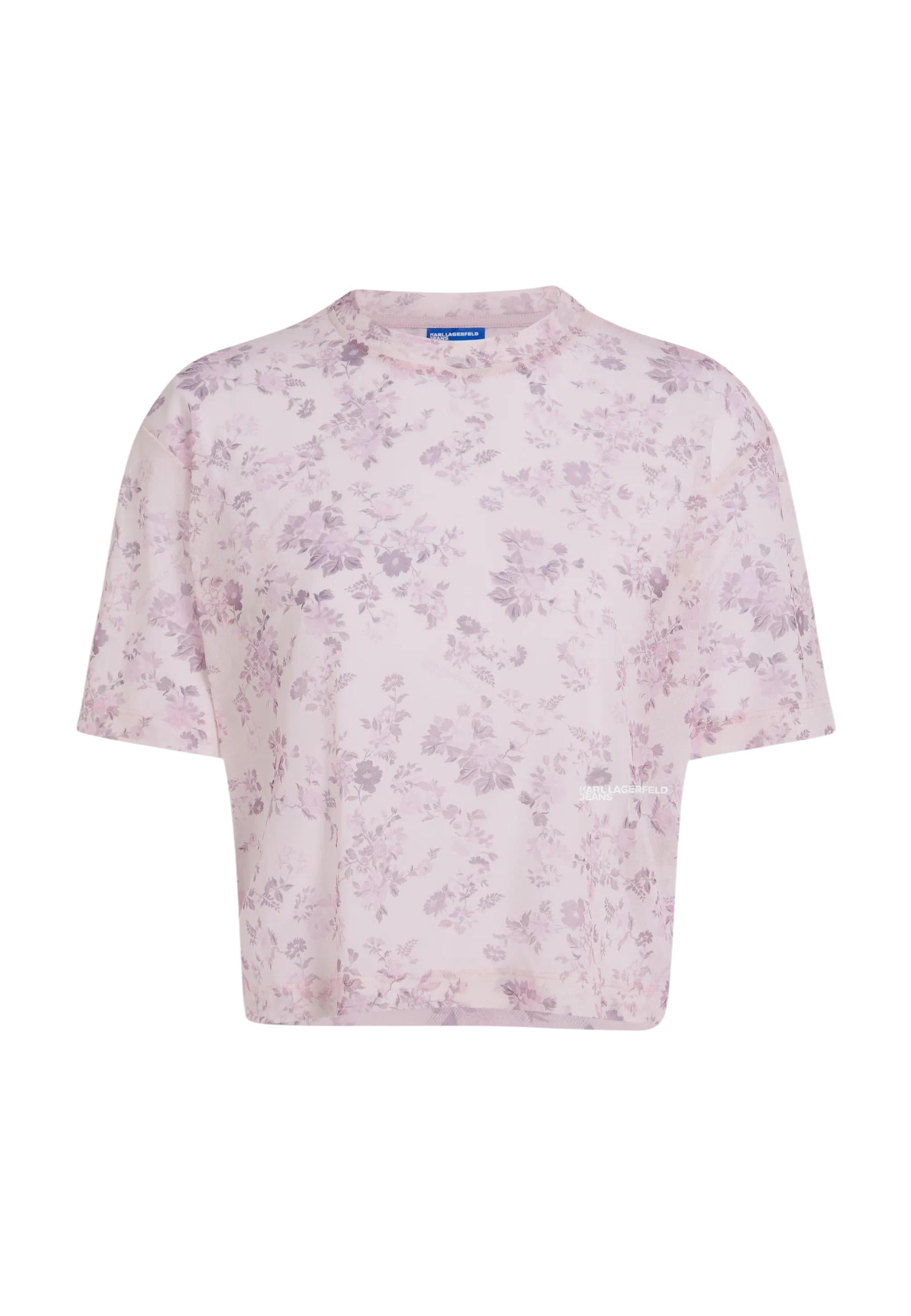 Karl Lagerfeld Jeans T-shirt femme — pink