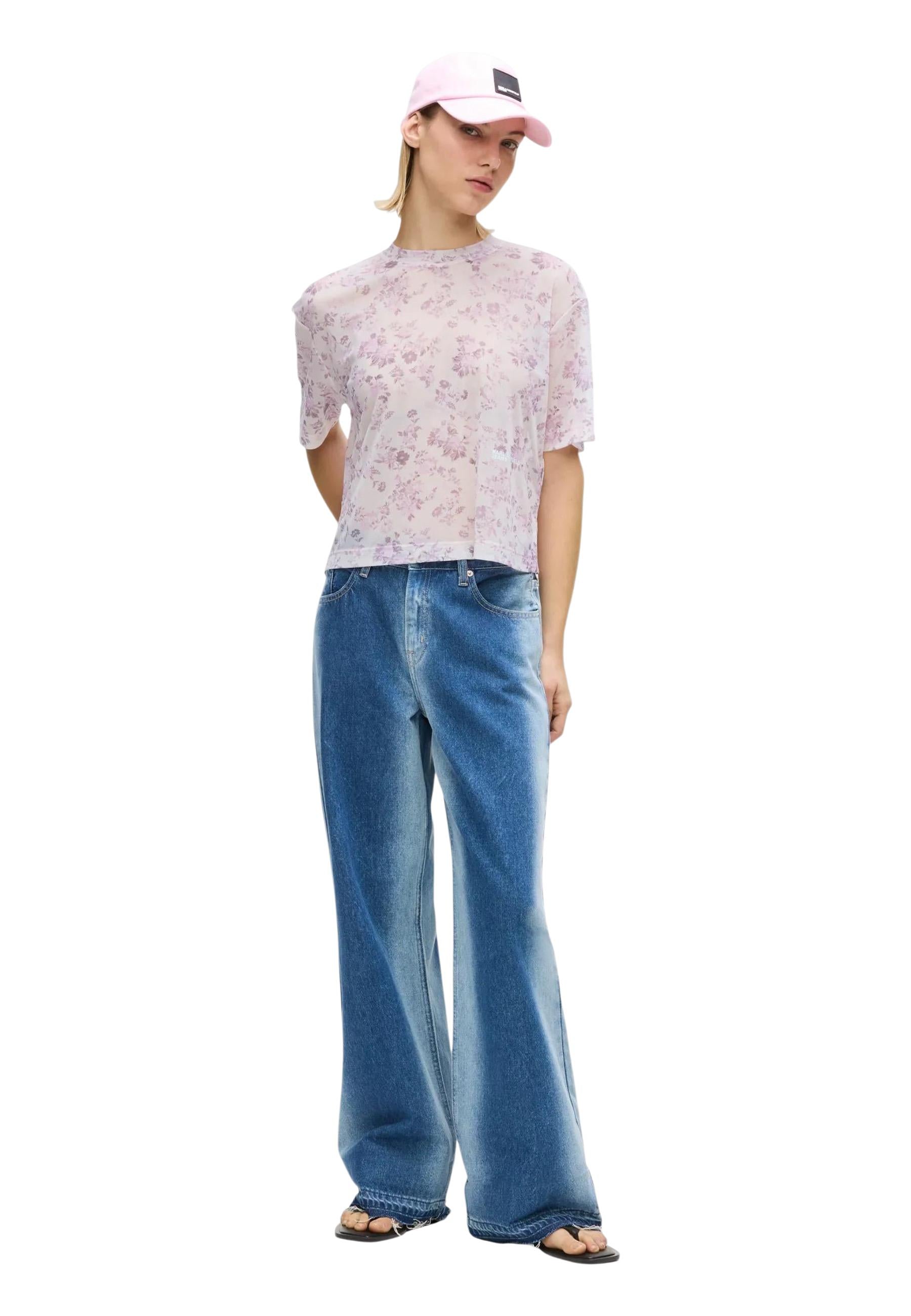 Karl Lagerfeld Jeans T-shirt femme — pink