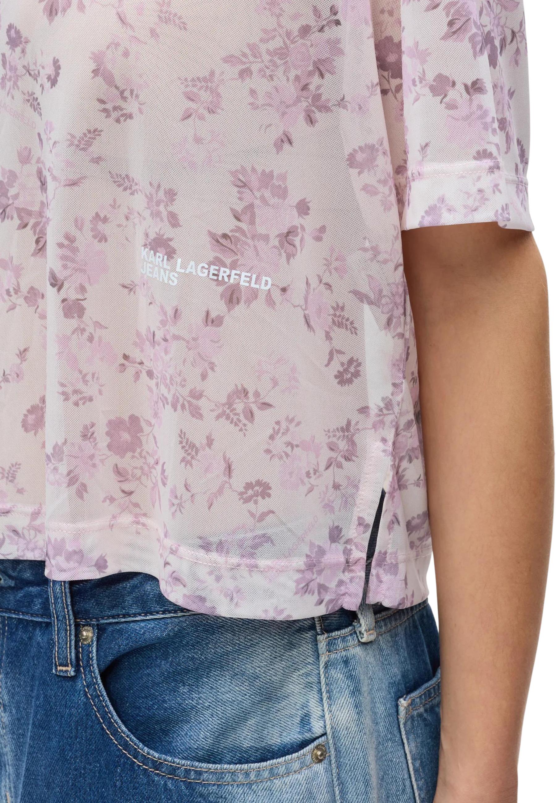 Karl Lagerfeld Jeans T-shirt femme — pink