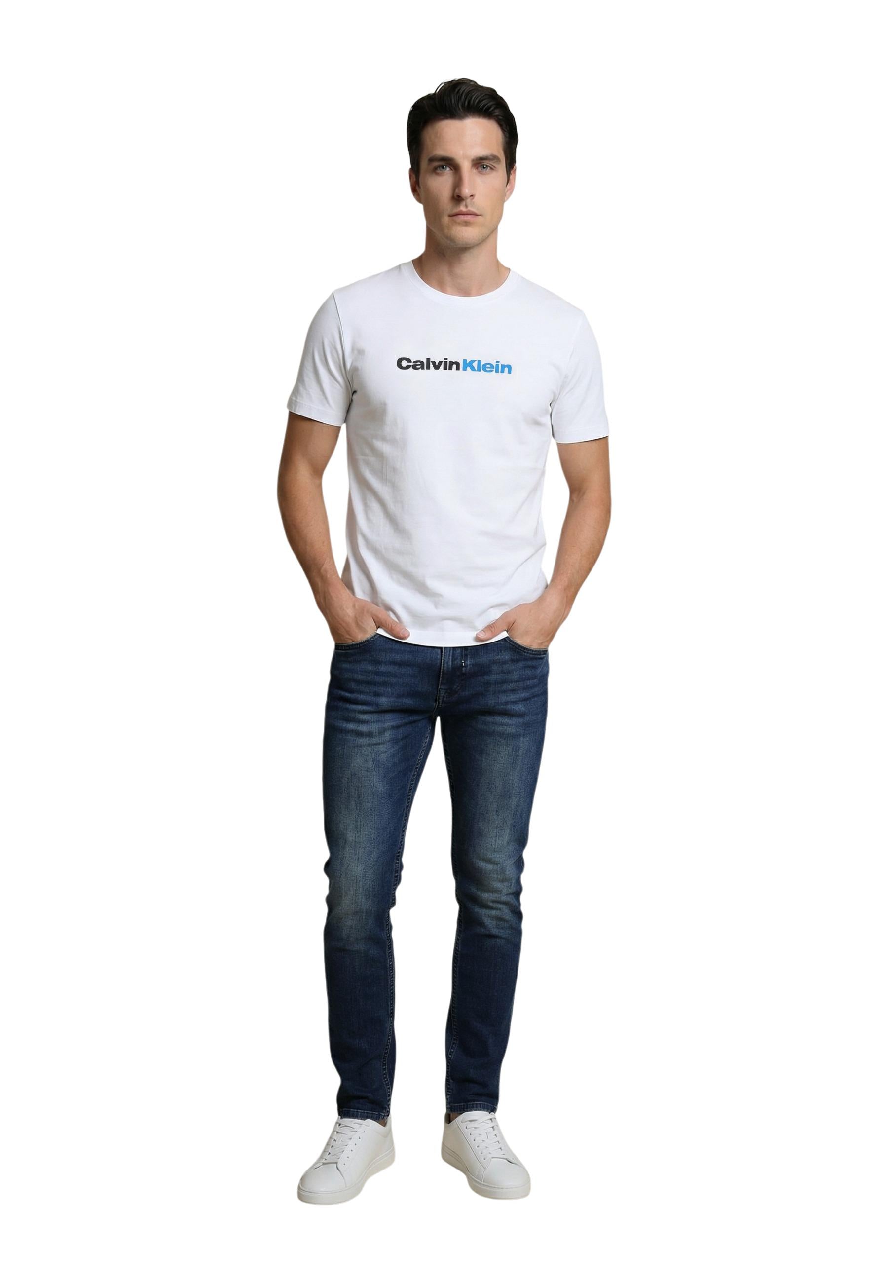 Calvin Klein Jeans T-shirt homme — white