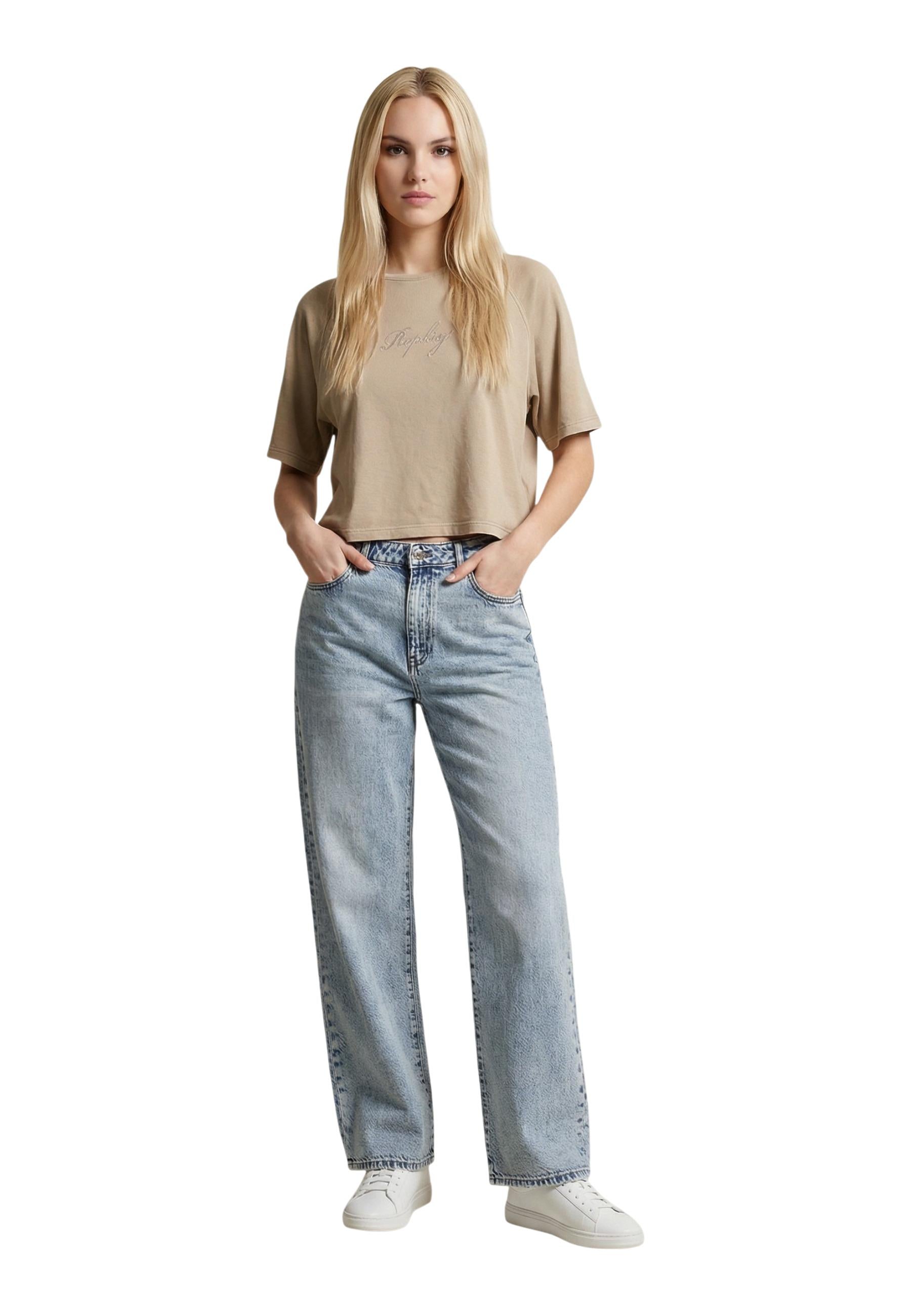 Replay T-shirt femme — beige