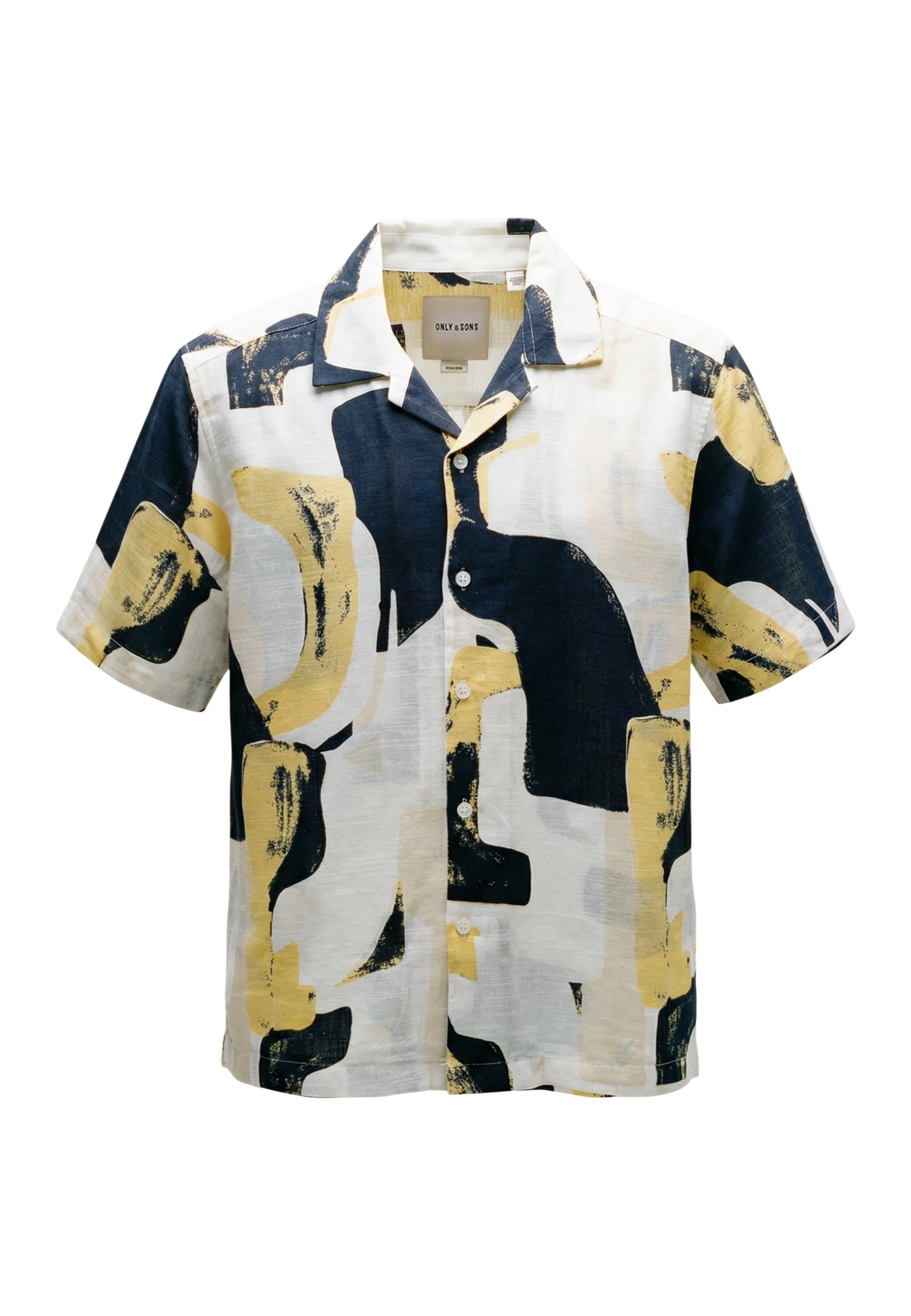 Only & Sons Chemise homme Chemises — yellow