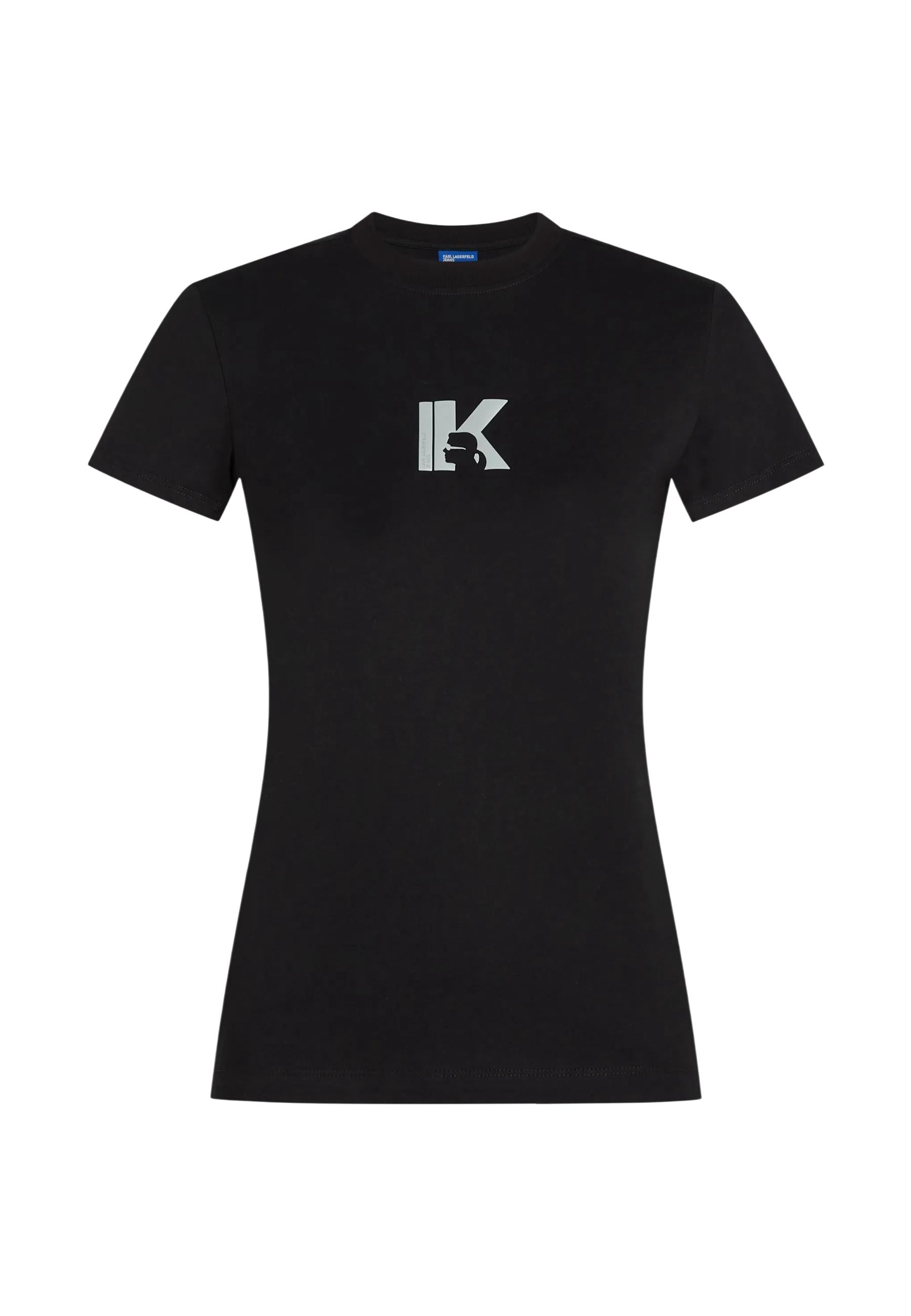 Karl Lagerfeld Jeans T-shirt femme — black