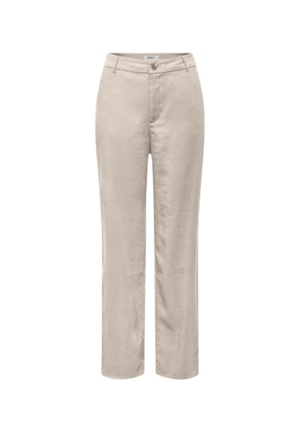Only Pantalon femme Pantalons — beige