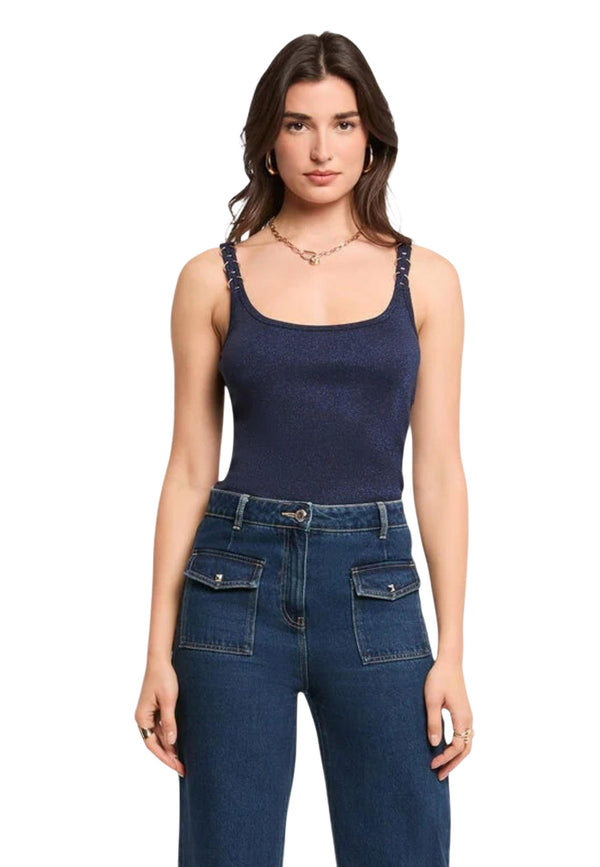 Morgan De Toi Vêtement femme Tops — blue