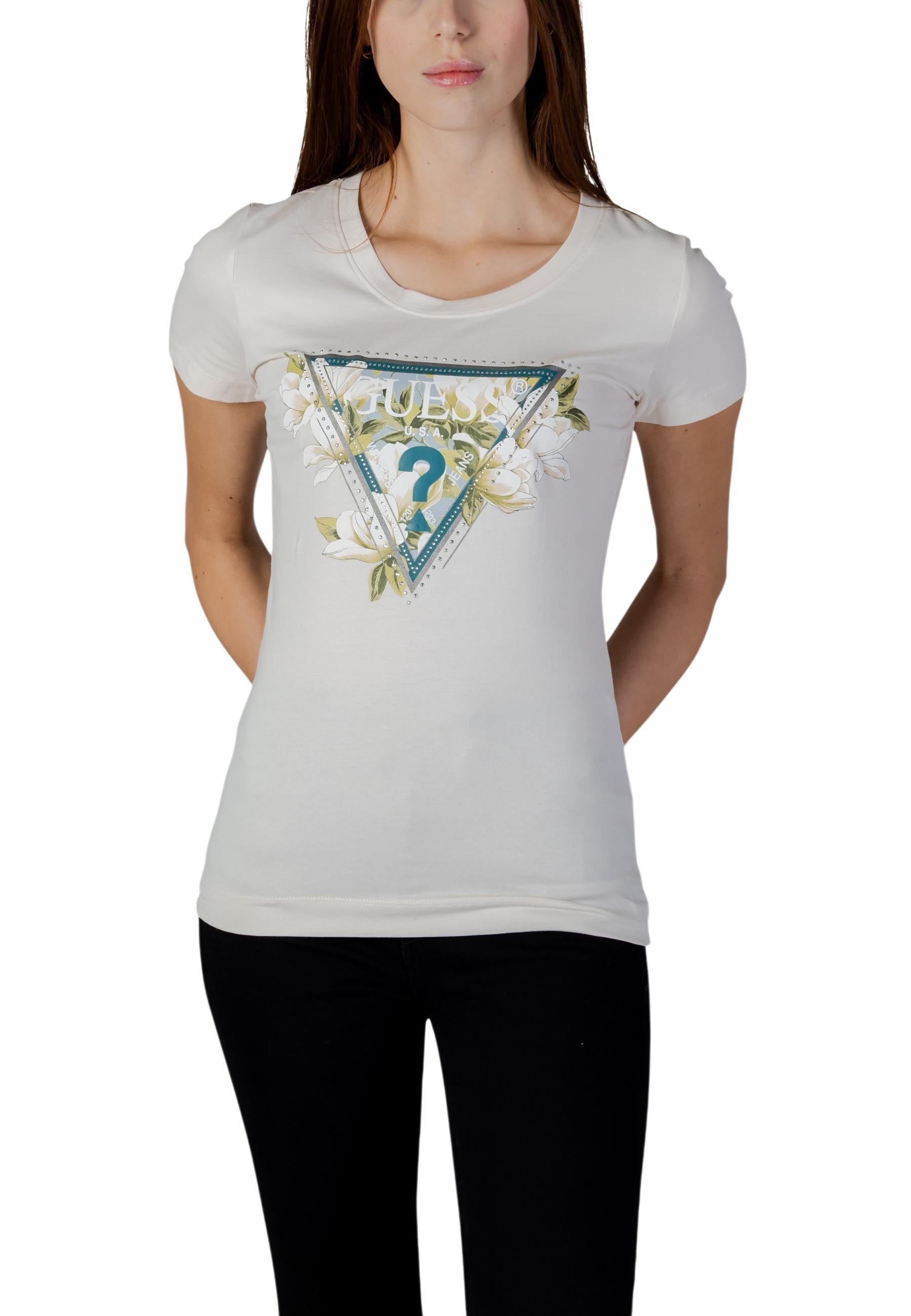 Guess T-shirt femme — beige