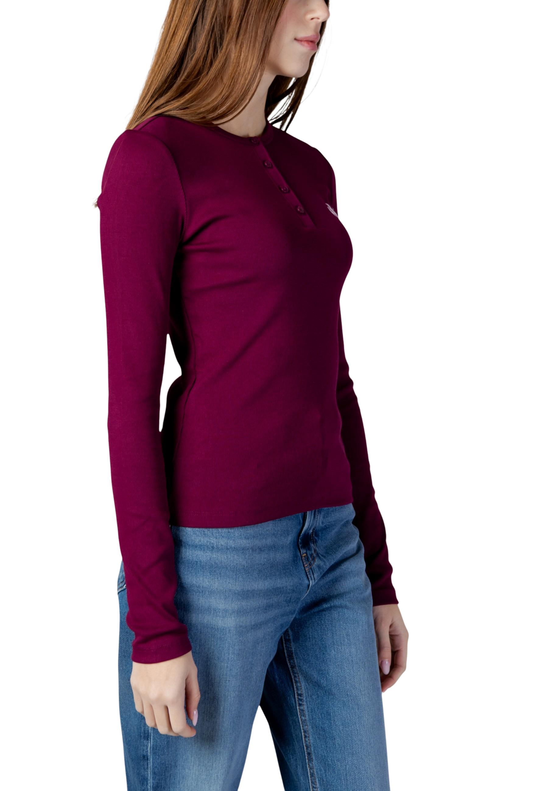 Calvin Klein Jeans T-shirt femme — bordeaux