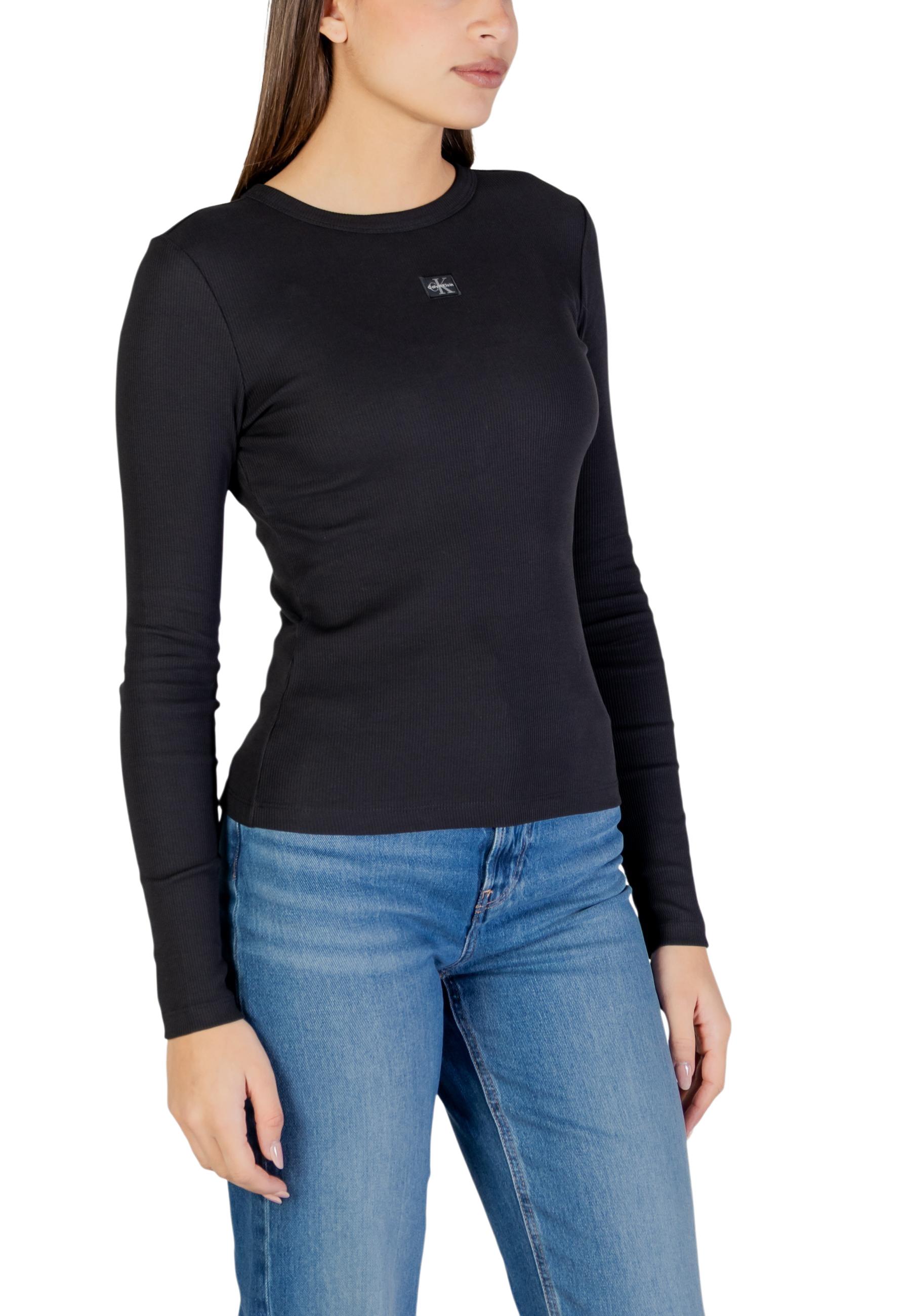Calvin Klein Jeans T-shirt femme — black