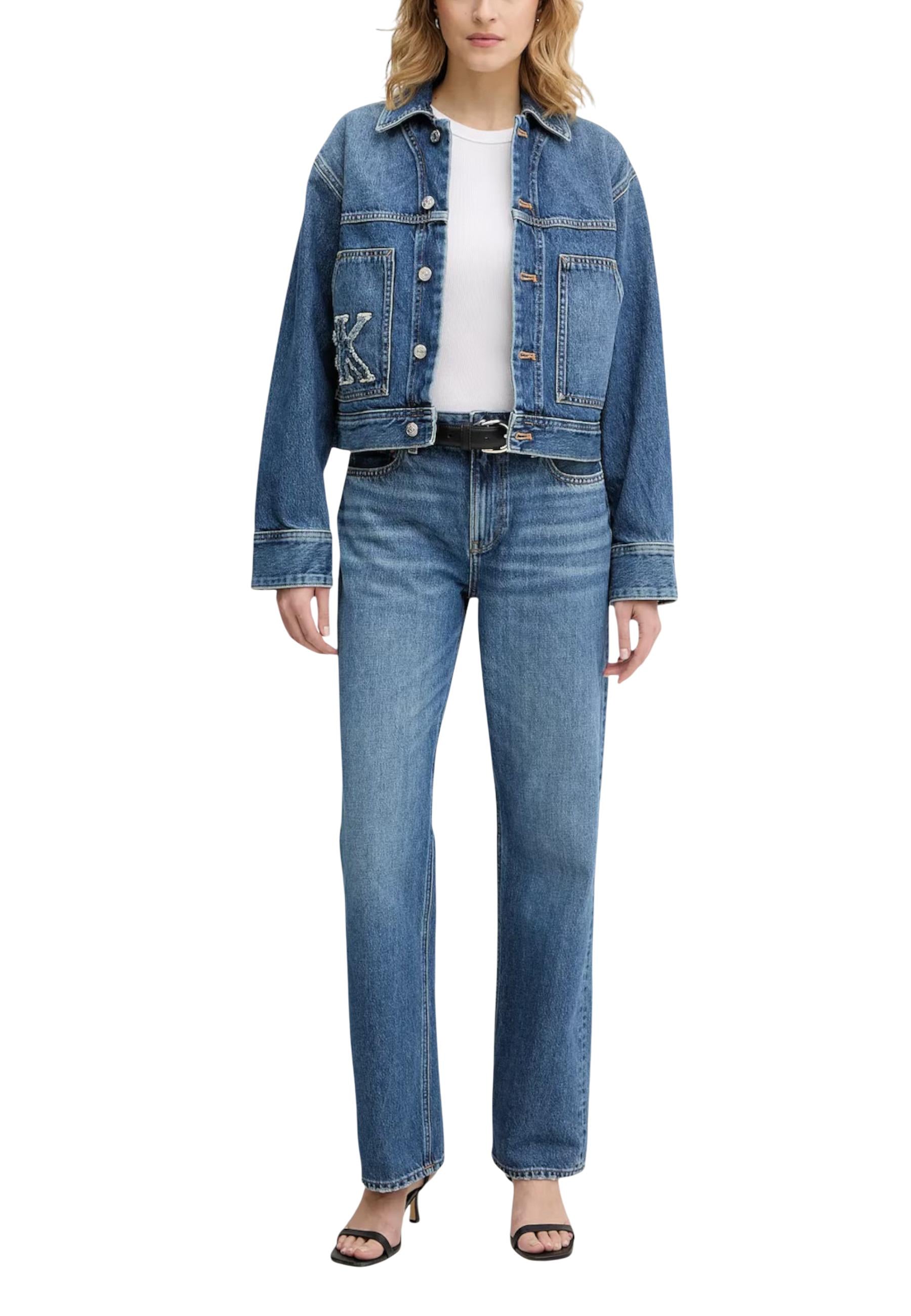 Calvin Klein Jeans Jean femme Jaquettes — blue